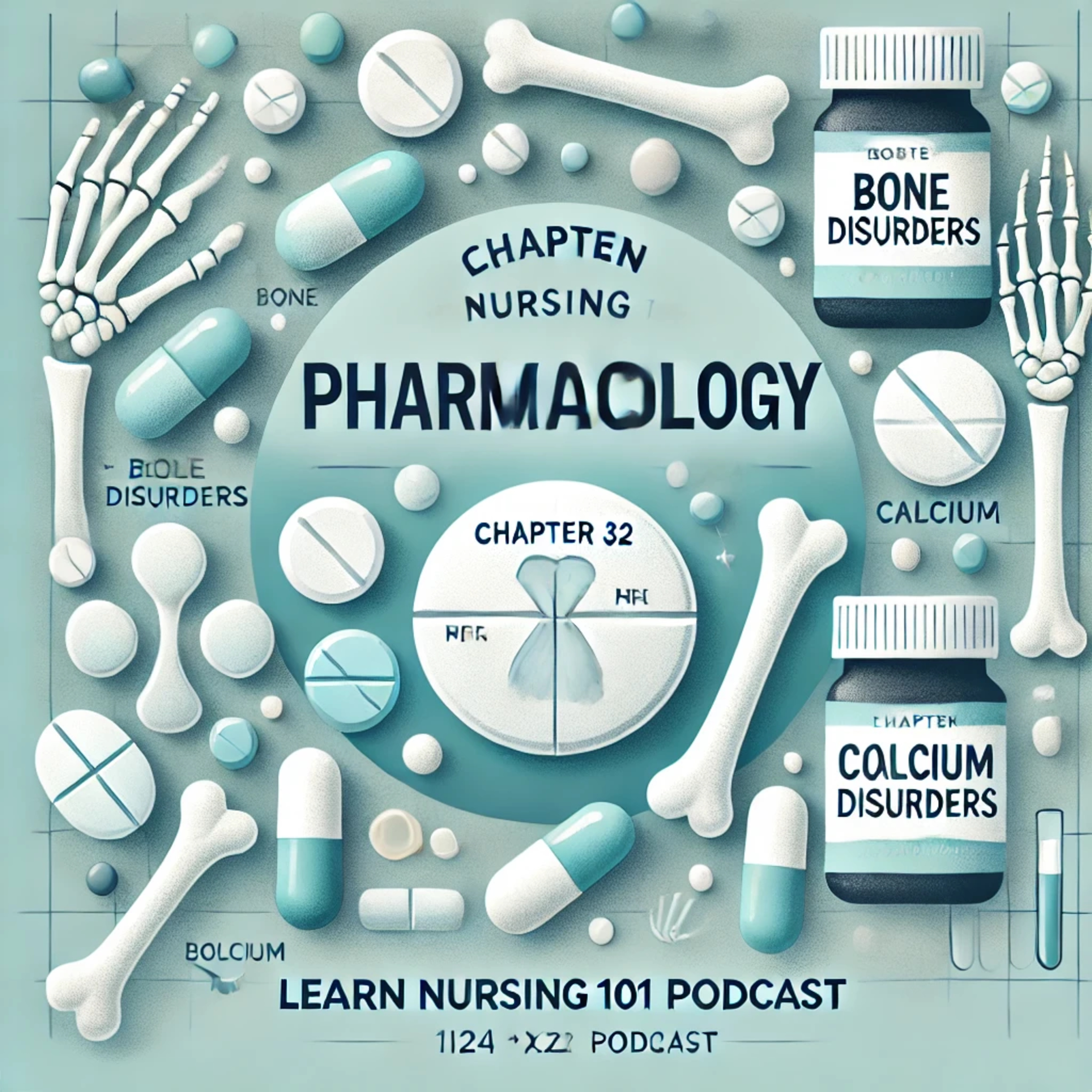 ATI Pharmacology Chapter 32 Review : Bone Disorders episode artwork