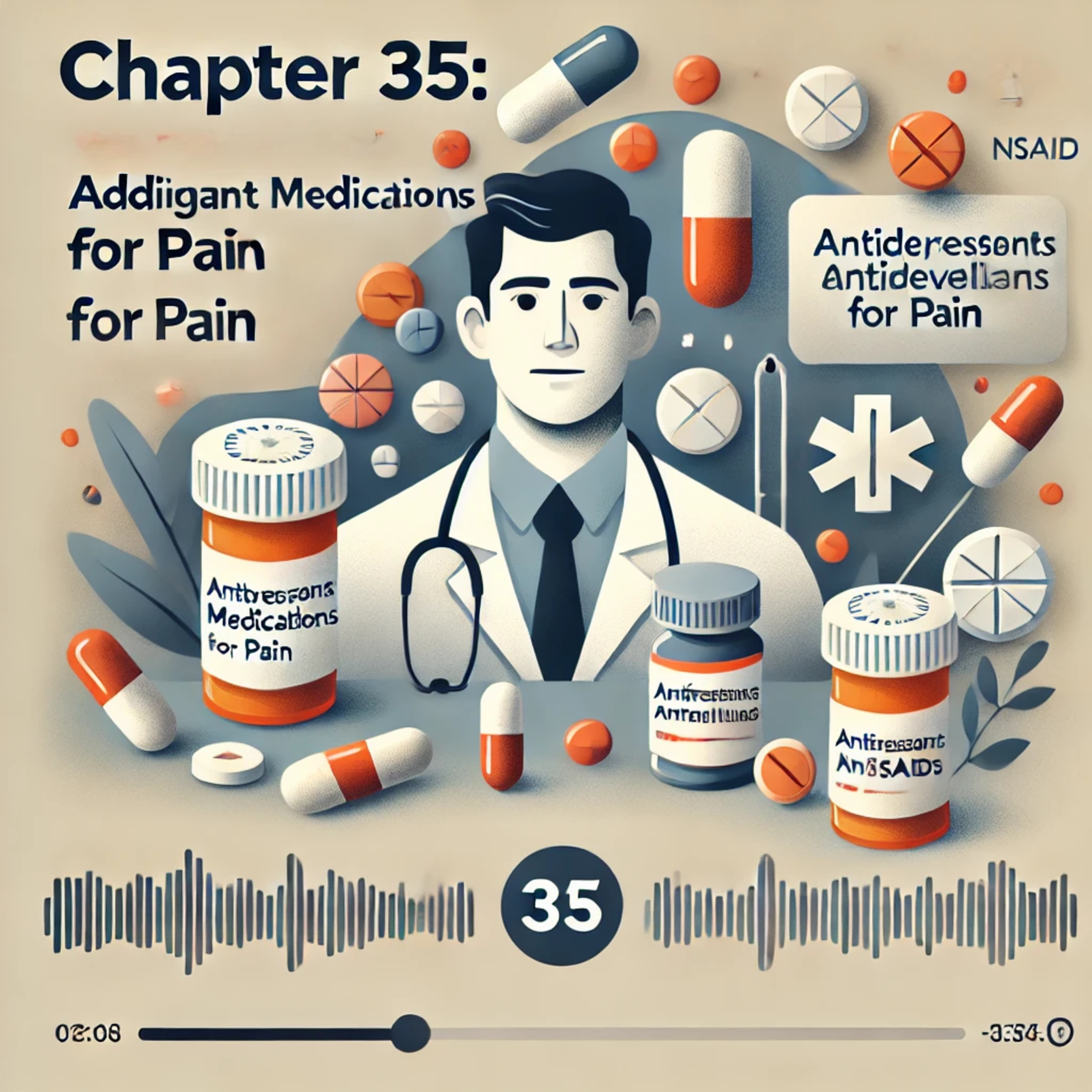 ATI Pharmacology Chapter 35 Review: Adjuvant Medications for Pain episode artwork