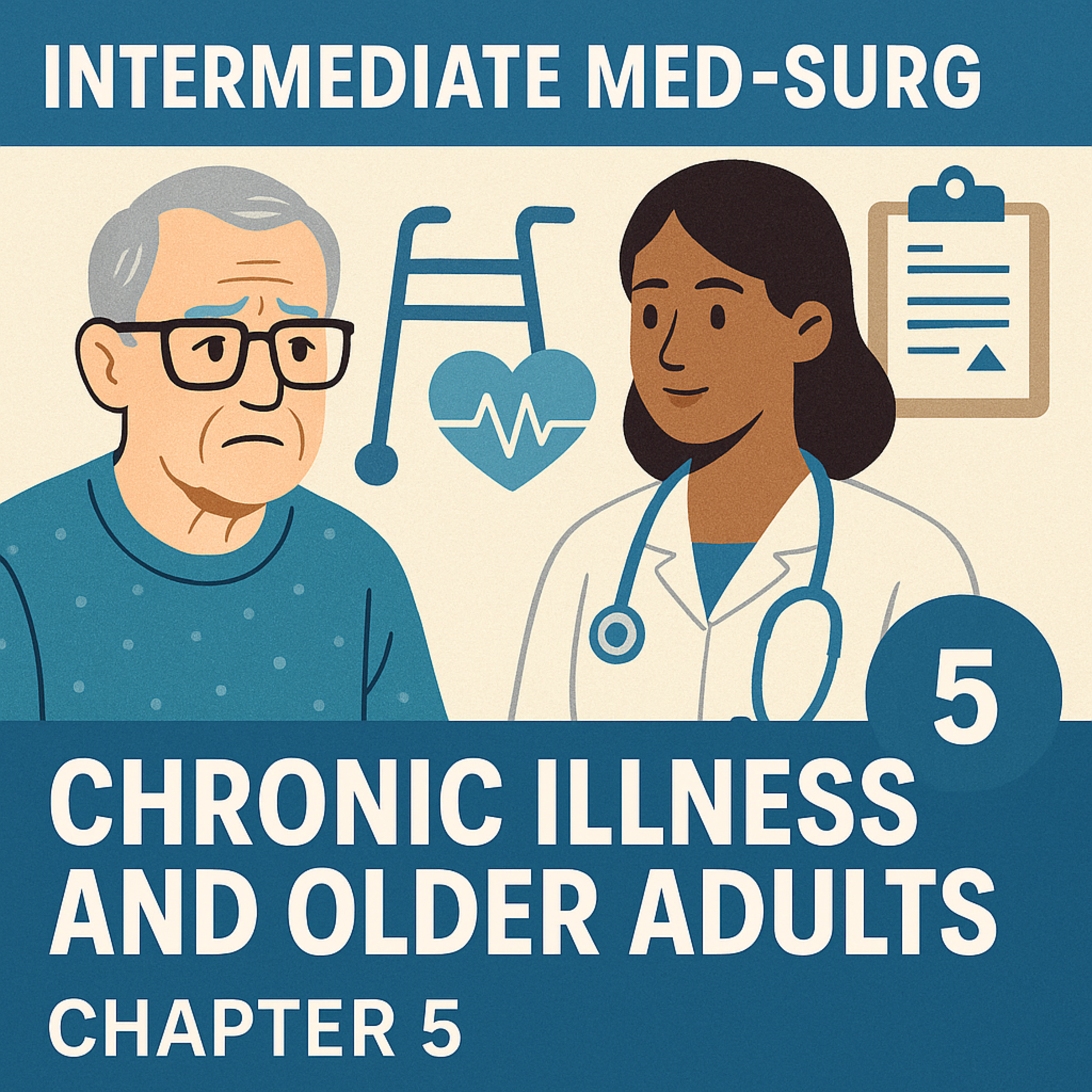 Intermediate Med-Surg: Chapter 5 – Chronic Illness and Older Adults episode artwork
