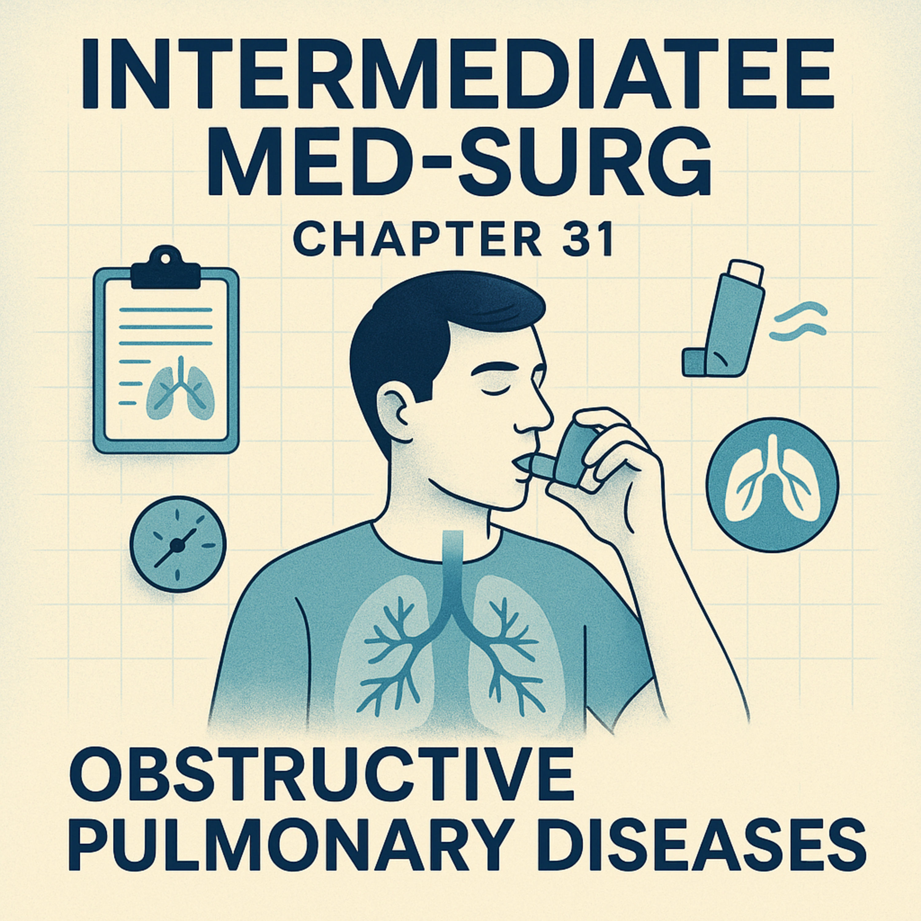 Intermediate Med-Surg: Chapter 31 – Obstructive Pulmonary Diseases episode artwork