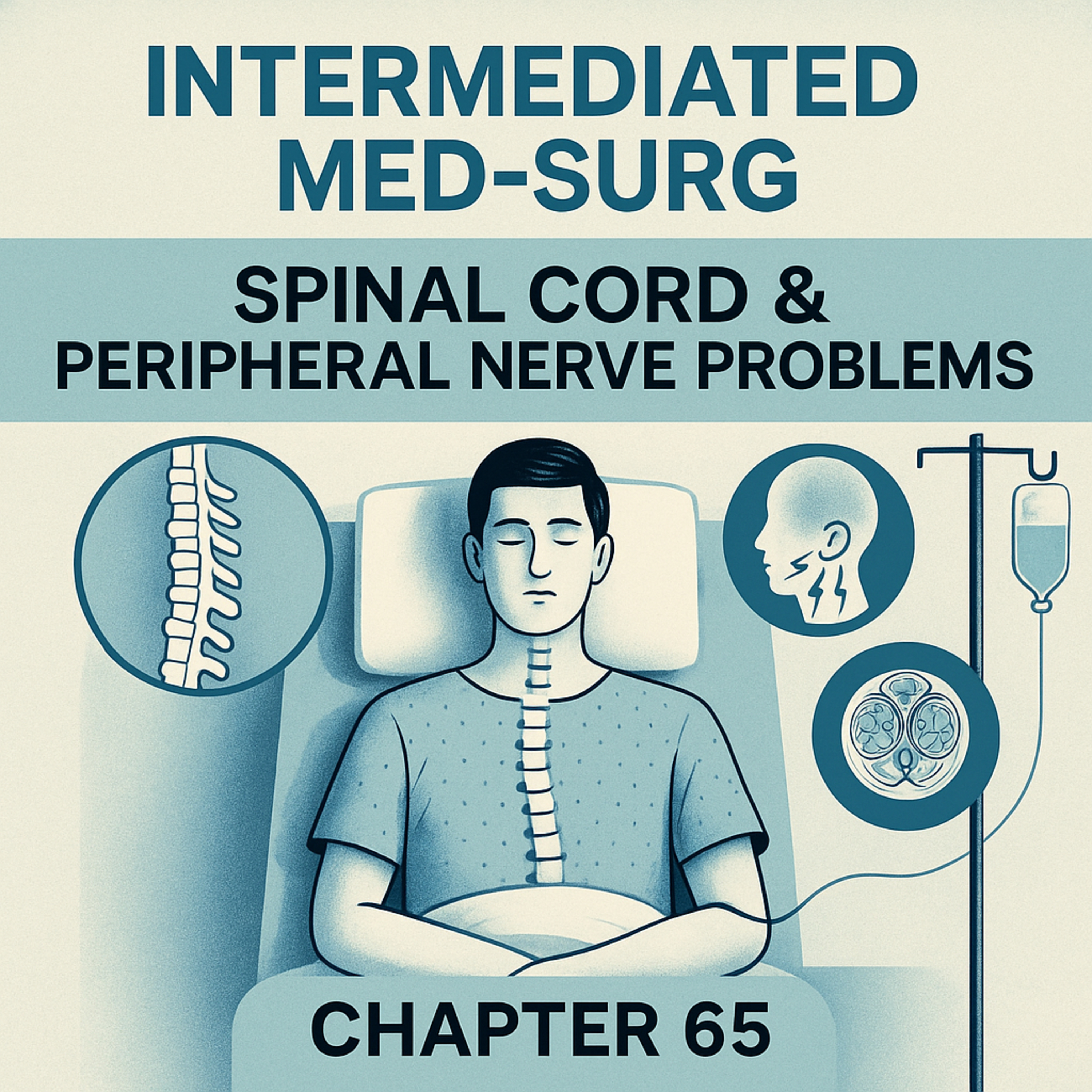 Intermediate Med-Surg: Chapter 65 – Spinal Cord & Peripheral Nerve Problems episode artwork
