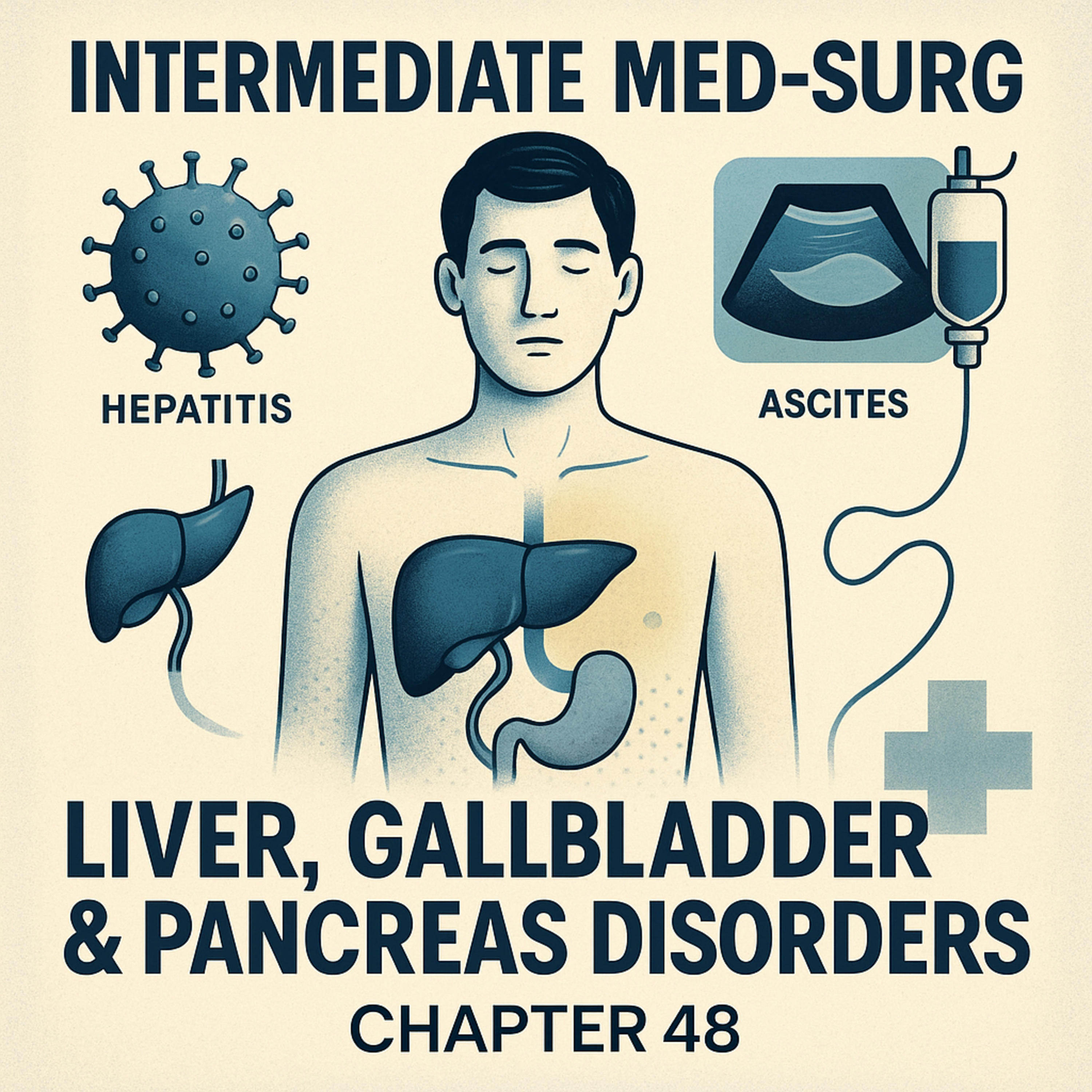 Intermediate Med-Surg: Chapter 48 – Liver, Gallbladder & Pancreas Disorders episode artwork