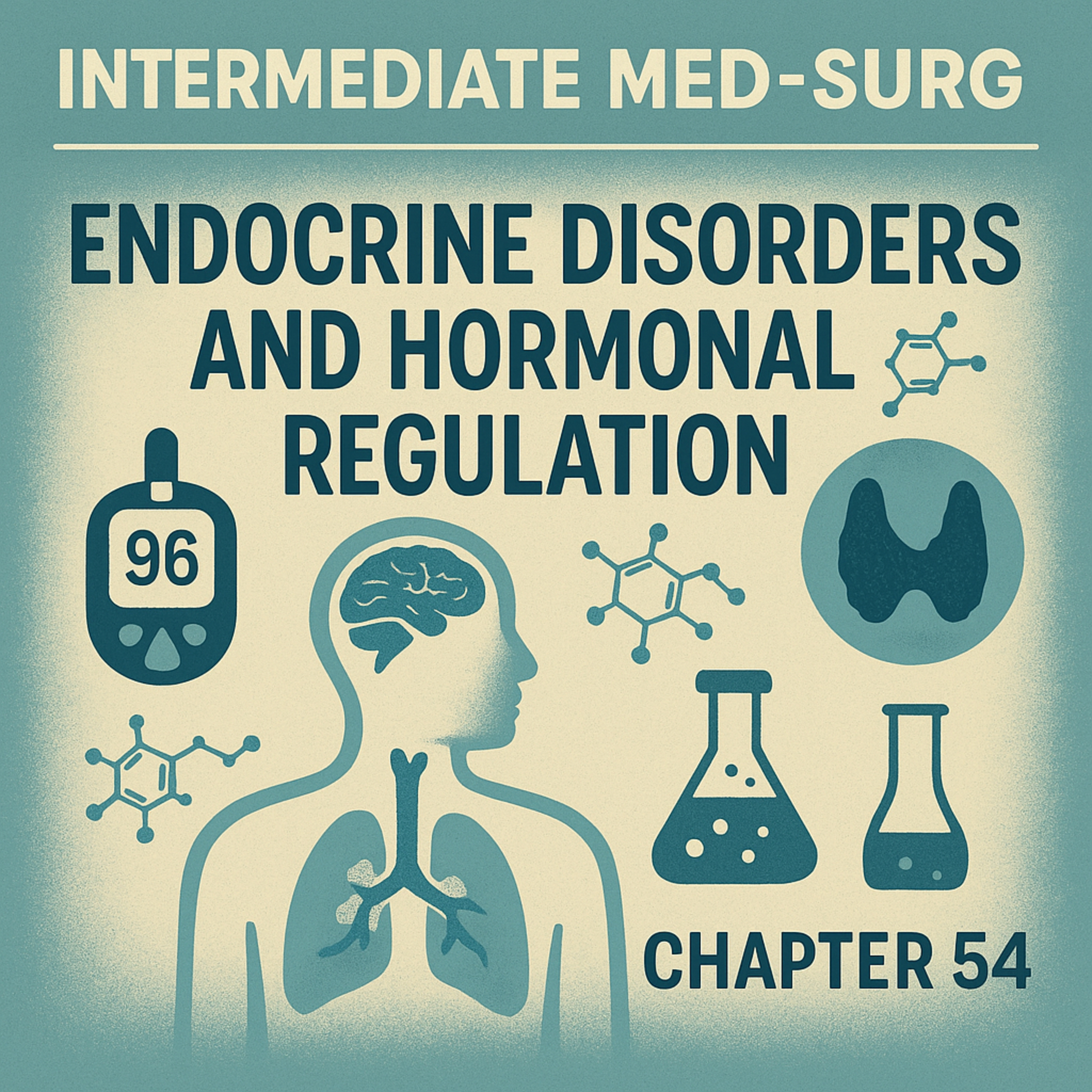 Intermediate Med-Surg: Chapter 54 – Endocrine Disorders and Hormonal Regulation episode artwork