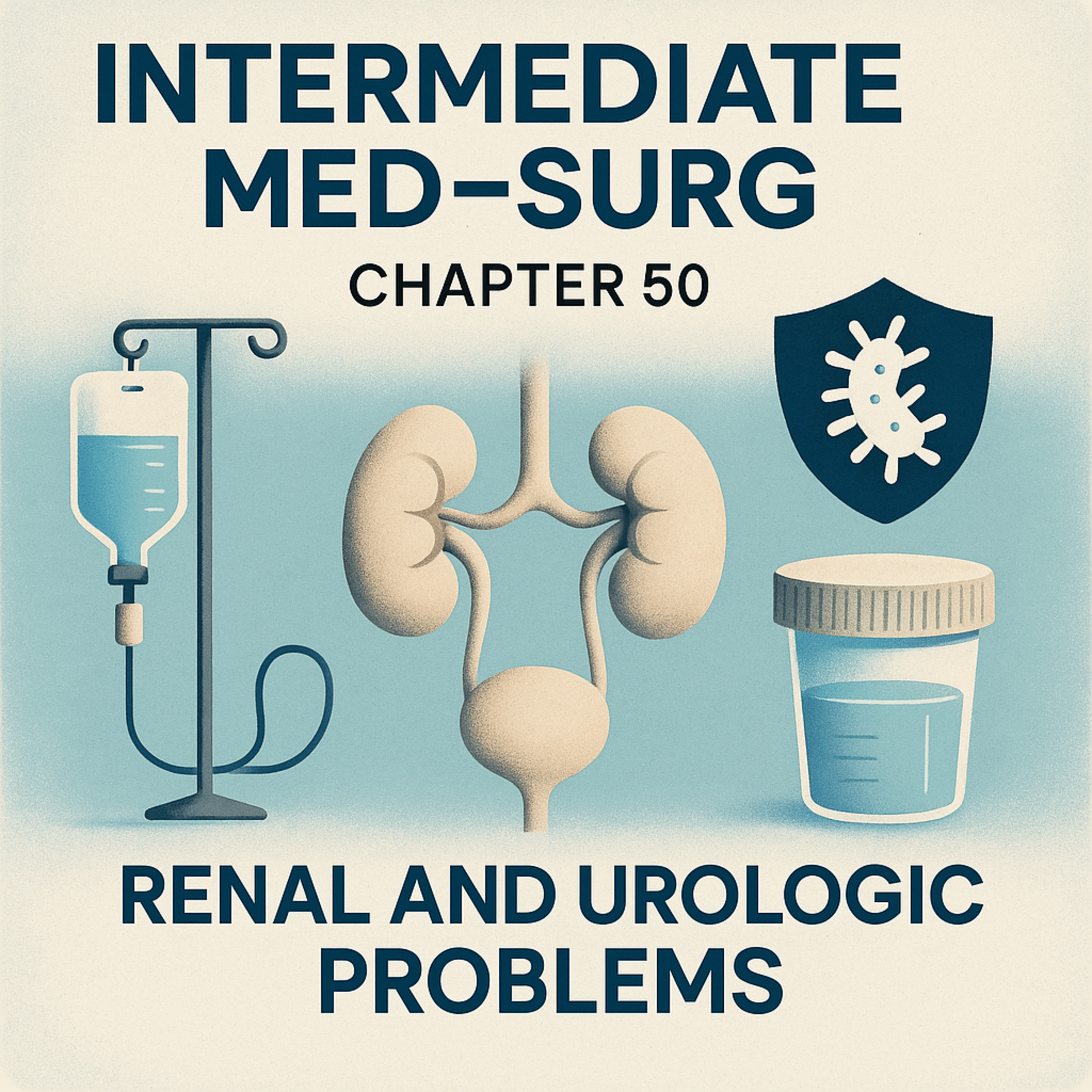 Intermediate Med-Surg: Chapter 50 – Renal and Urologic Problems episode artwork