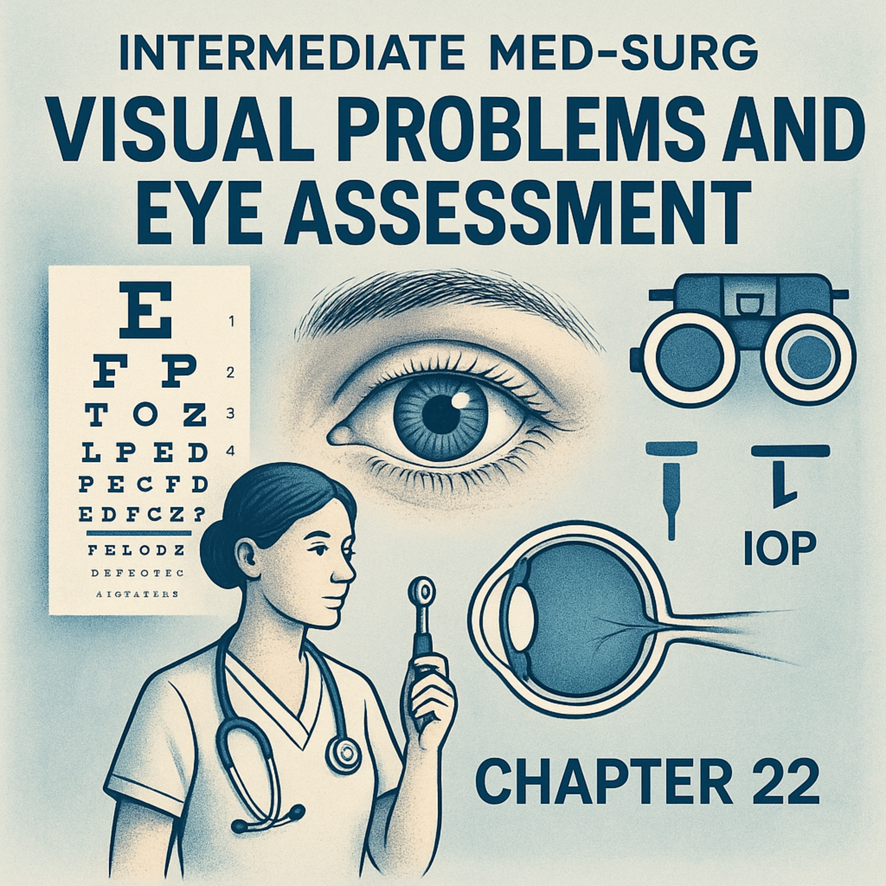 Intermediate Med-Surg: Chapter 22 – Visual Problems and Eye Assessment episode artwork