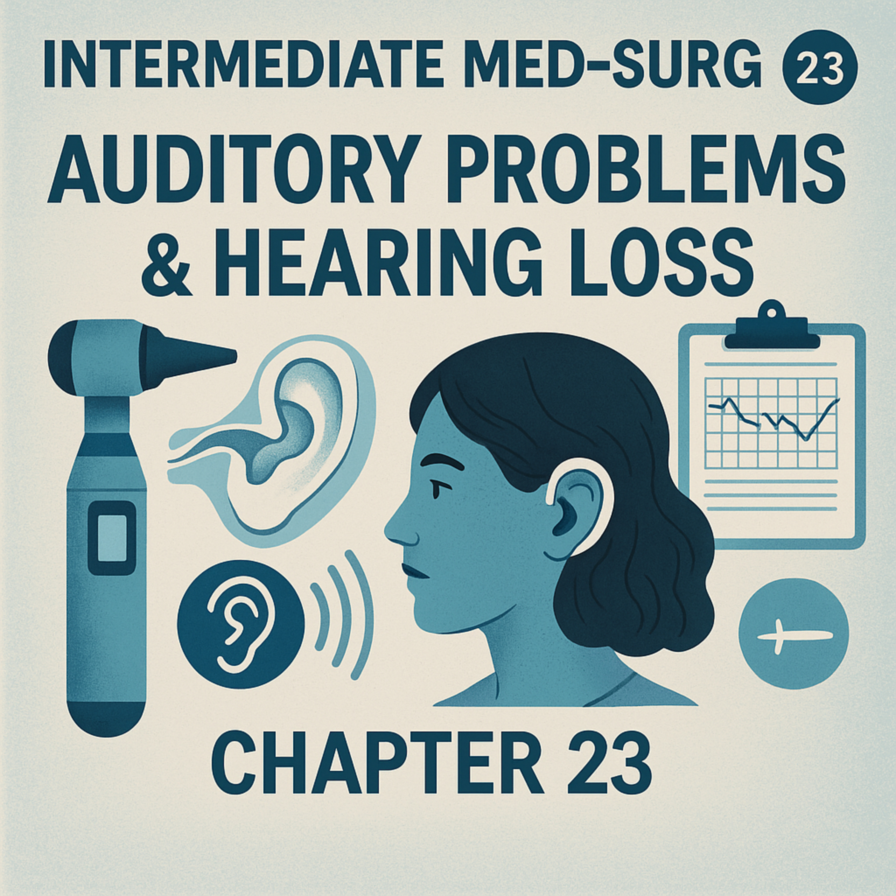 Intermediate Med-Surg: Chapter 23 – Auditory Problems and Hearing Loss episode artwork