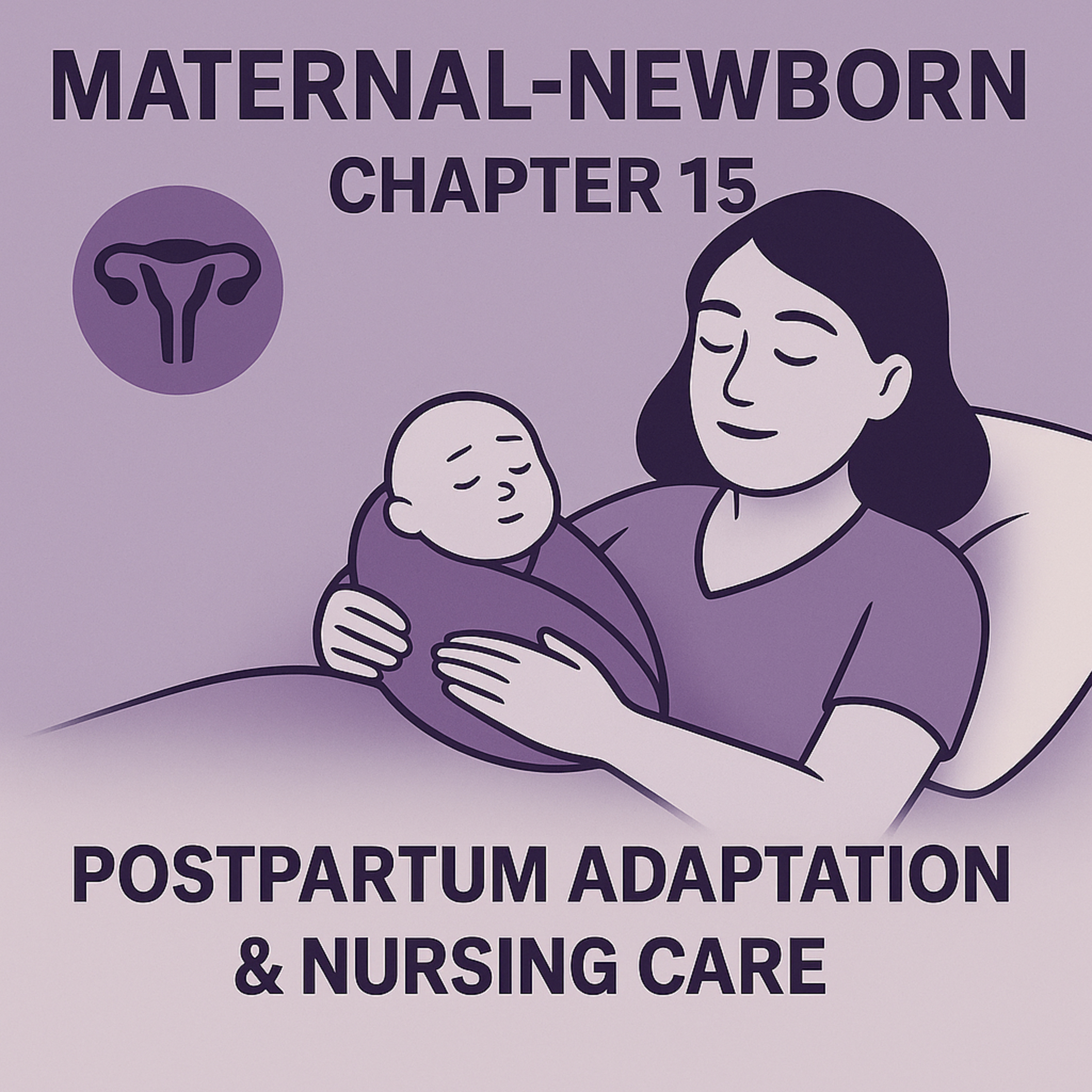 Maternal-Newborn: Chapter 15 – Postpartum Adaptation & Nursing Care episode artwork