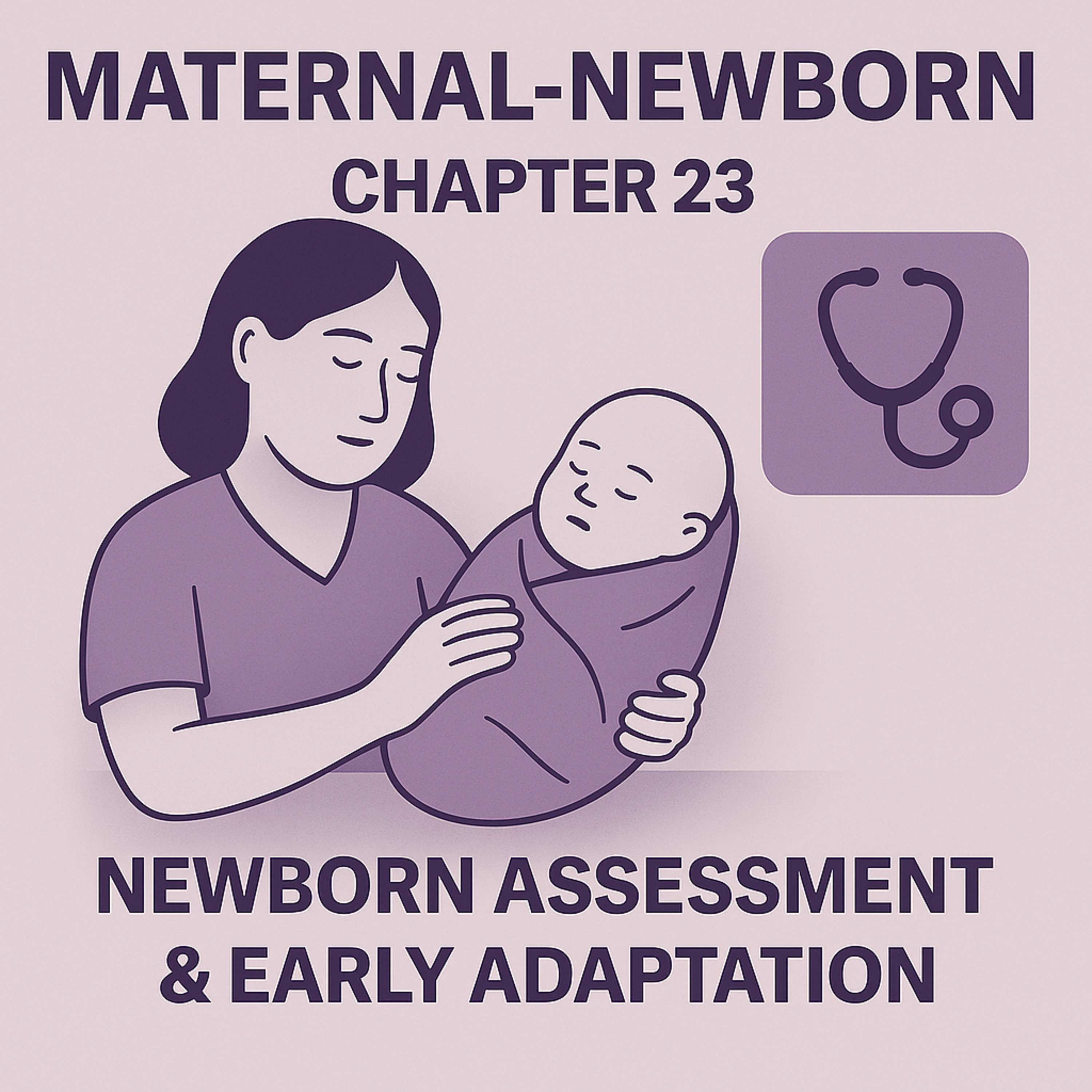 Maternal-Newborn: ATI Chapter 23 Review – Newborn Assessment & Early Adaptation episode artwork