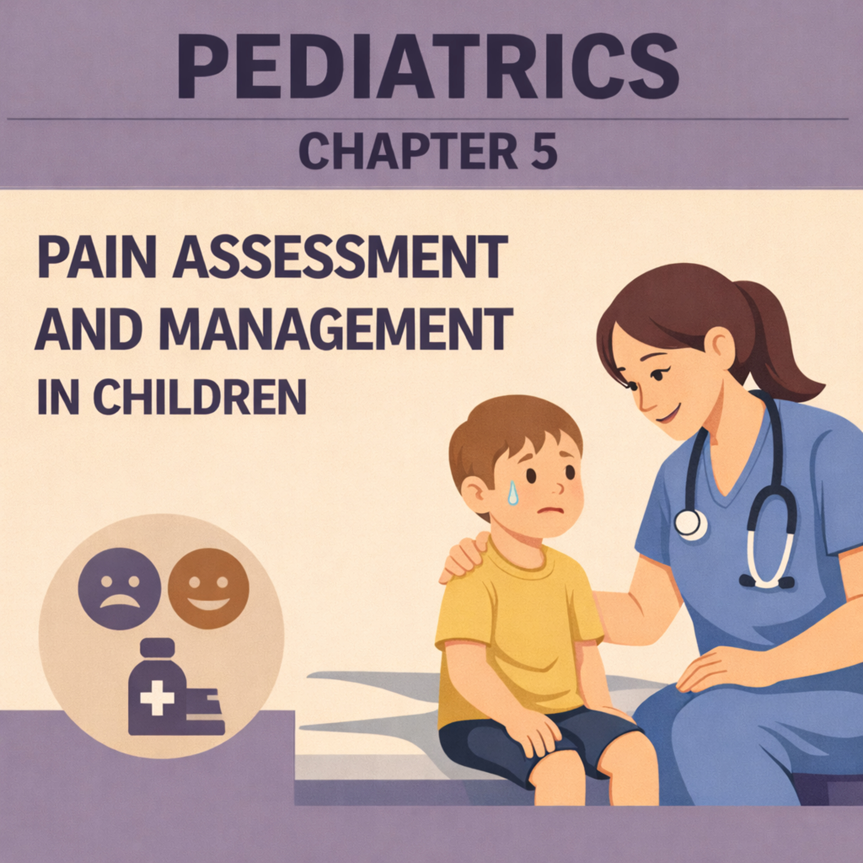 Pediatrics Chapter 5: Pain Assessment and Management in Children episode artwork