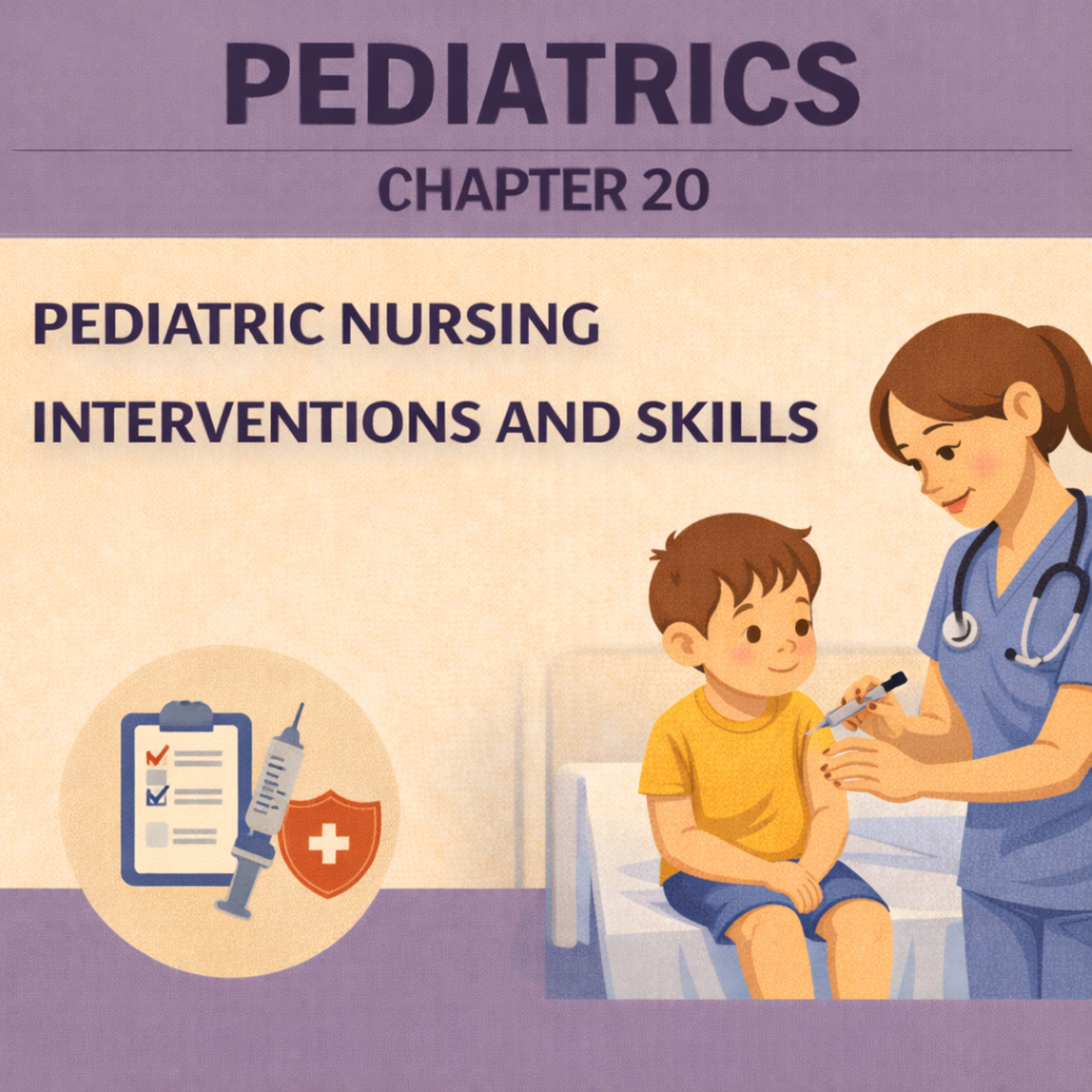 Pediatrics Chapter 20: Pediatric Nursing Interventions and Skills episode artwork