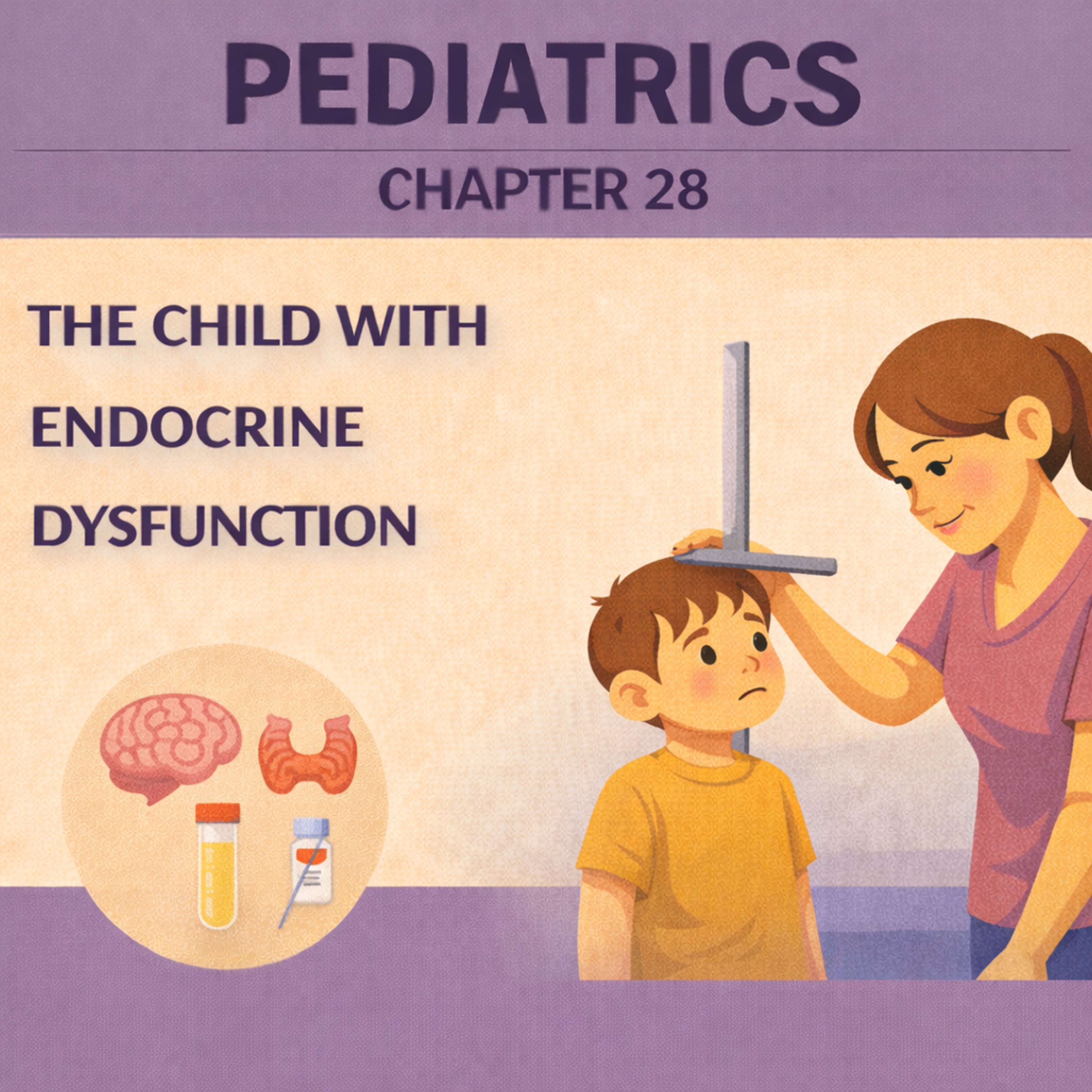 Pediatrics Chapter 28: The Child With Endocrine Dysfunction episode artwork