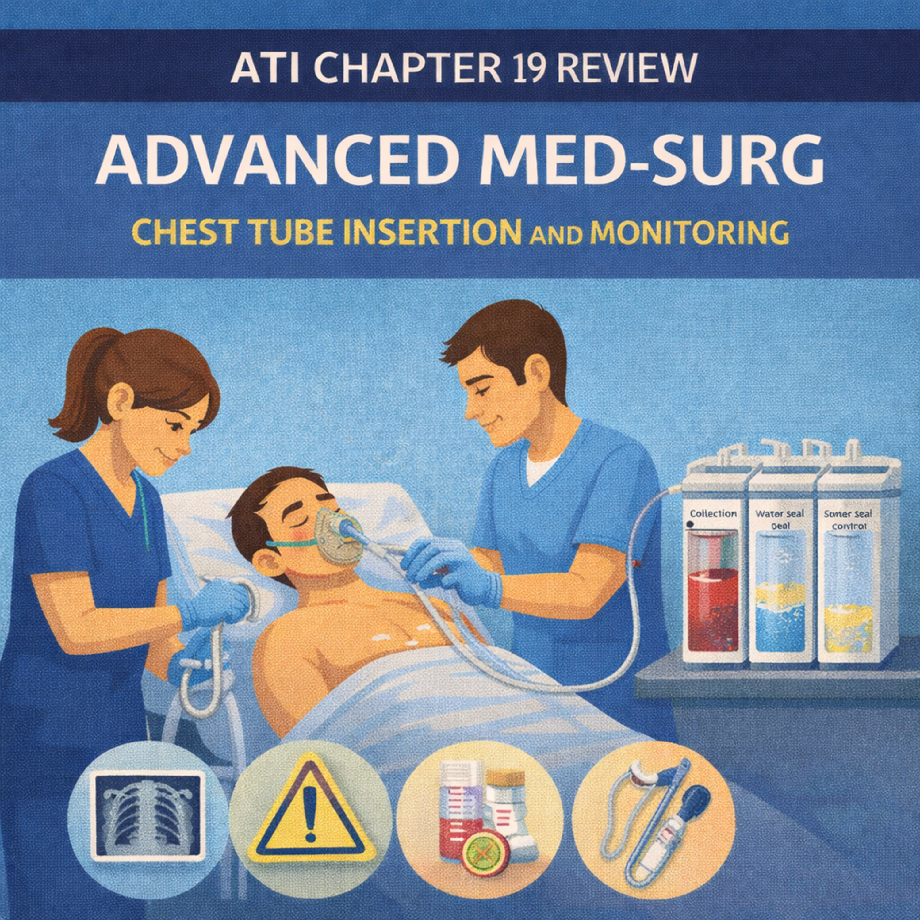 ATI Chapter 19 Review: Advanced Med-Surg – Chest Tube Insertion and Monitoring episode artwork