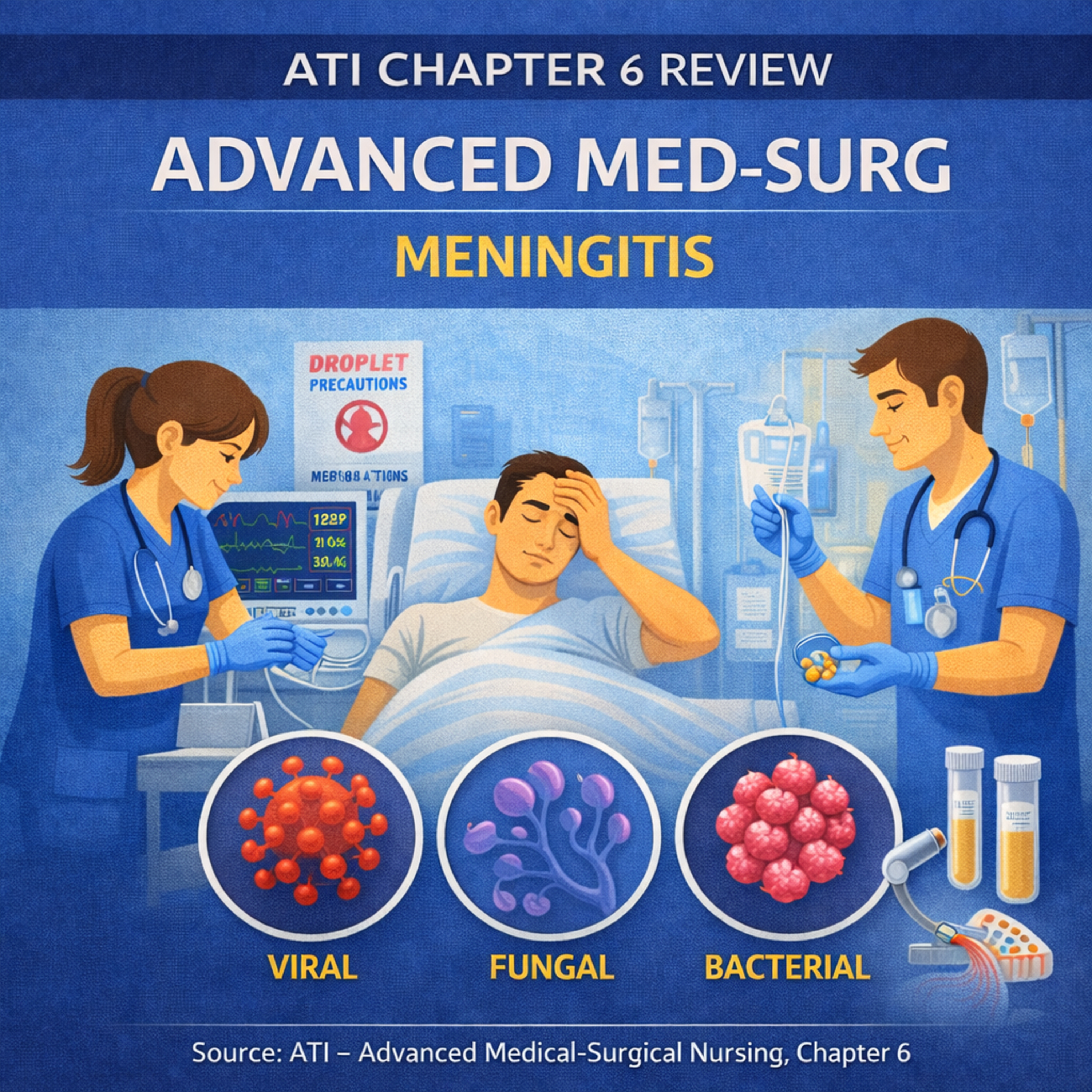 ATI Chapter 6 Review: Advanced Med-Surg – Meningitis episode artwork