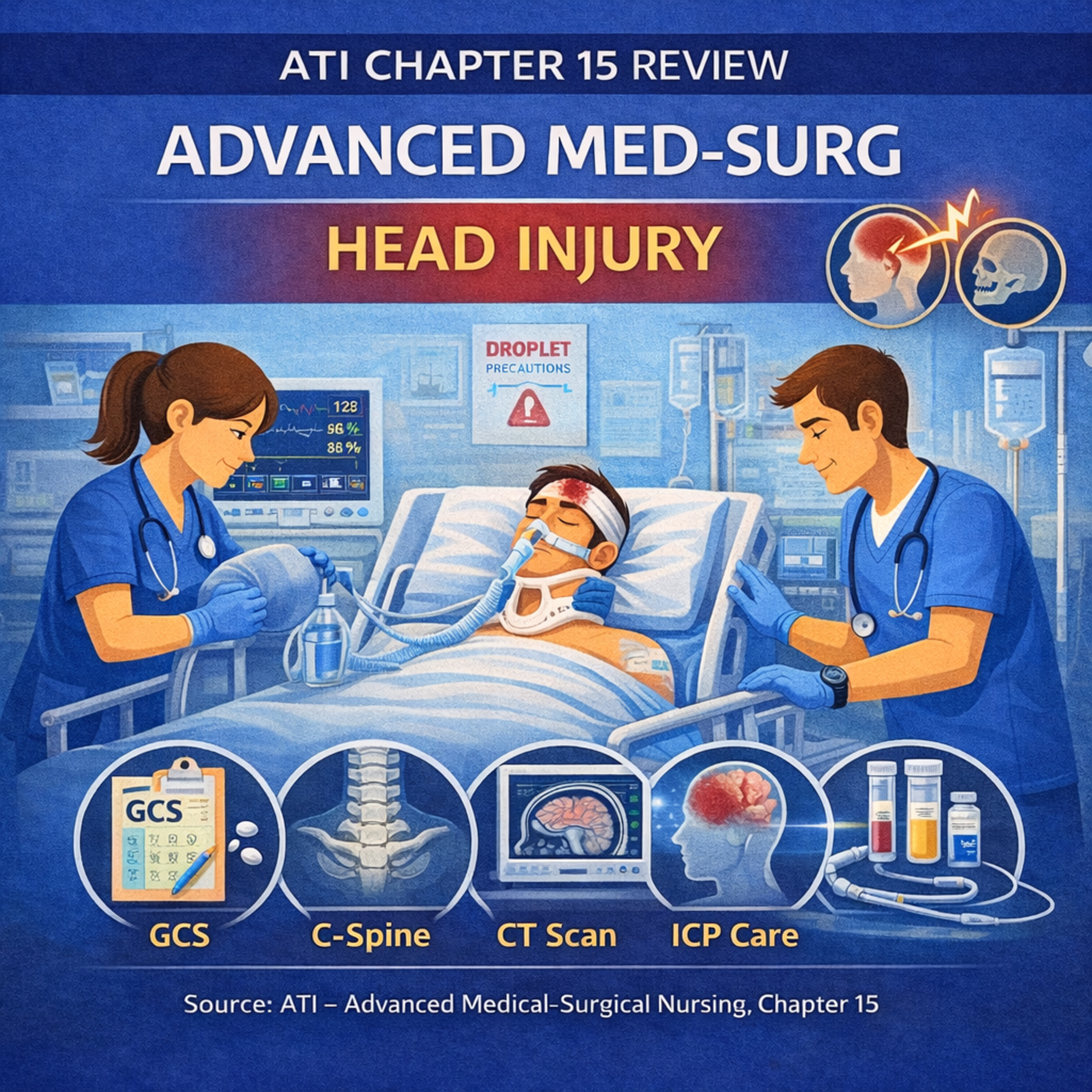 ATI Chapter 15 Review: Advanced Med-Surg – Head Injury episode artwork