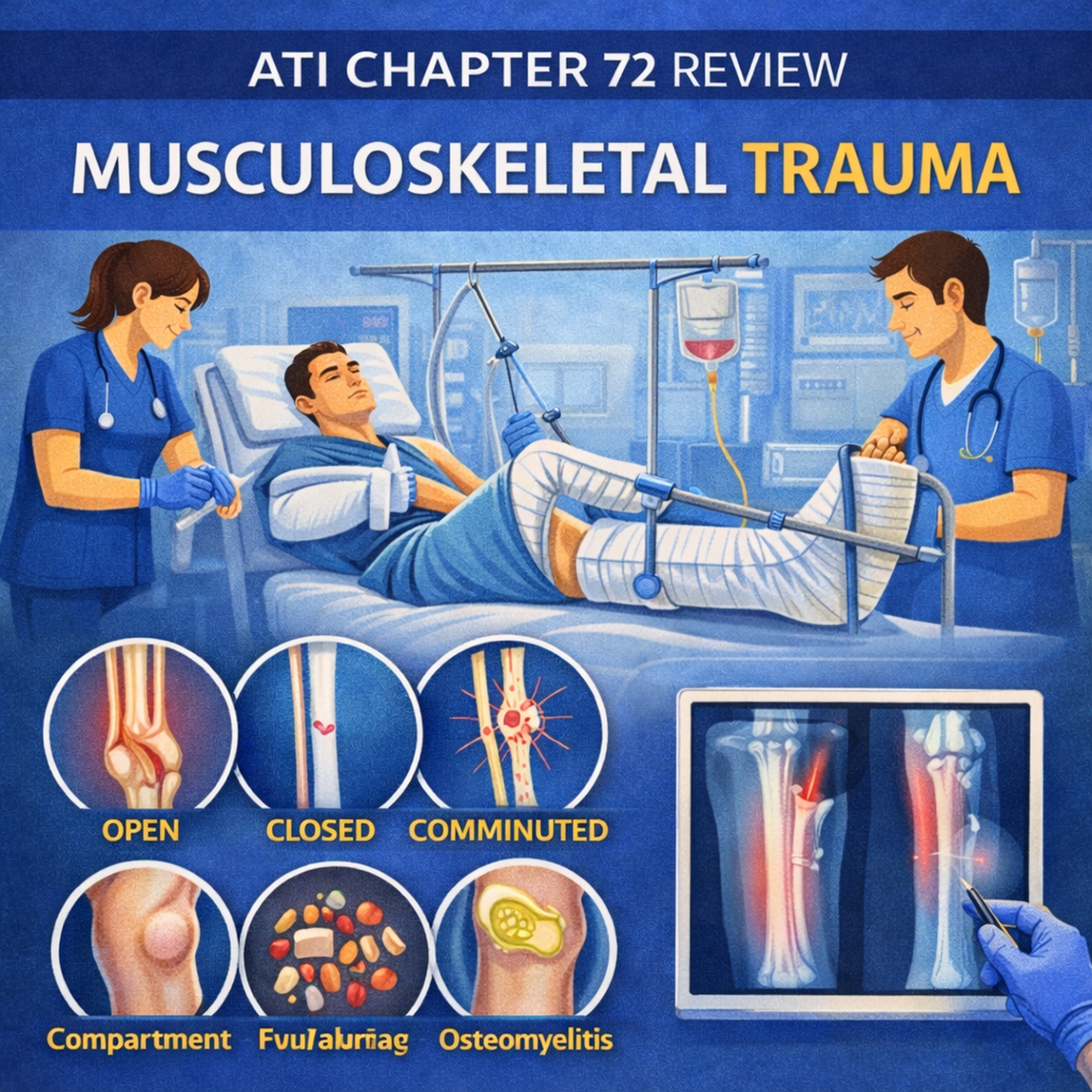 ATI Chapter 72 Review: Musculoskeletal Trauma episode artwork