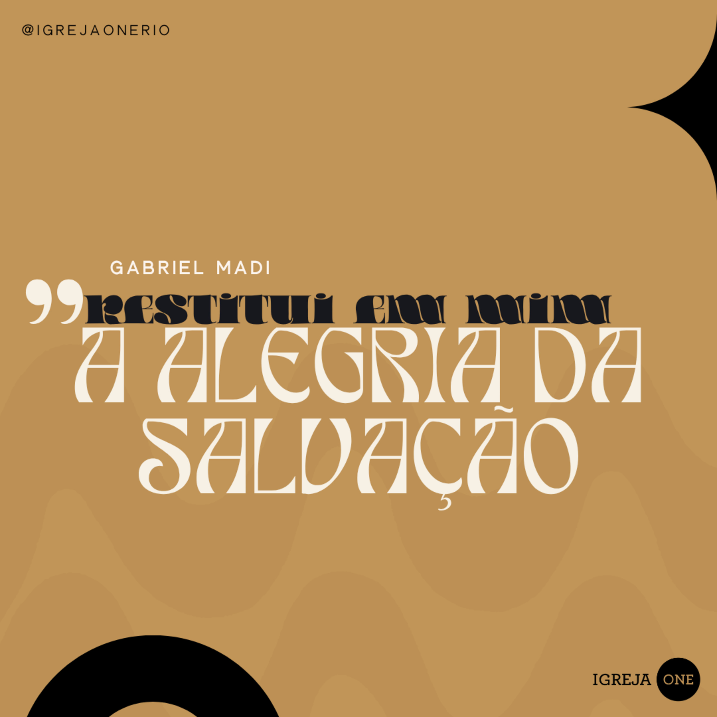 RESTITUI EM MIM A ALEGRIA DA SALVAÇÃO | Gabriel Madi
