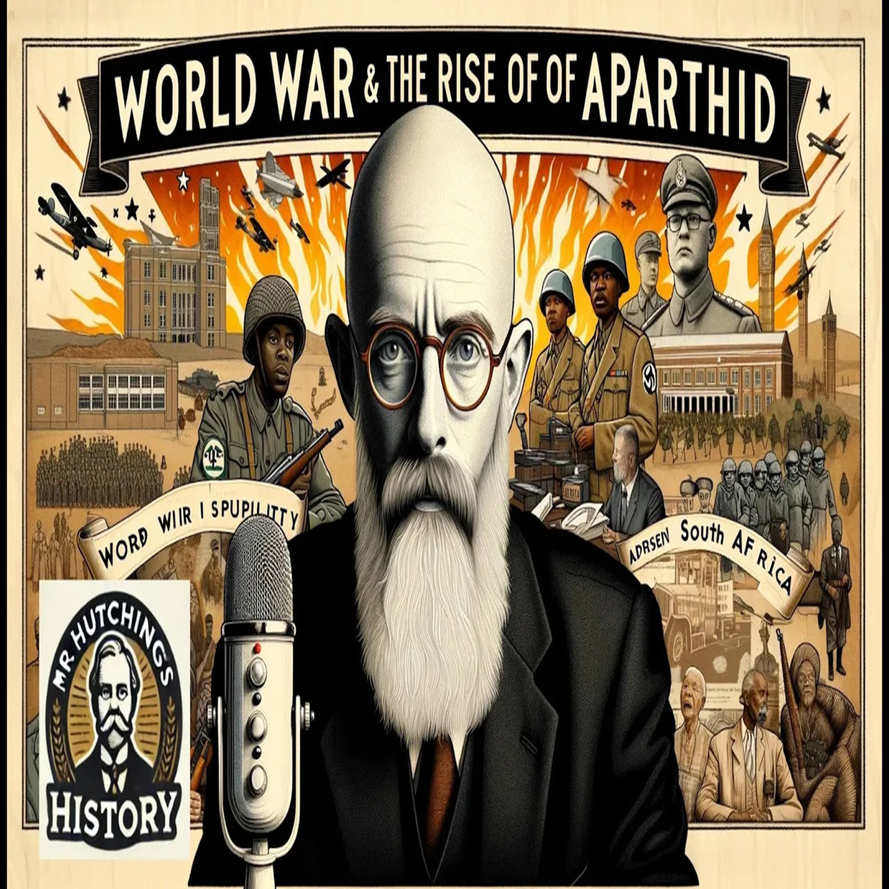 The Impact of World War II on South Africa and the Rise of Apartheid episode artwork