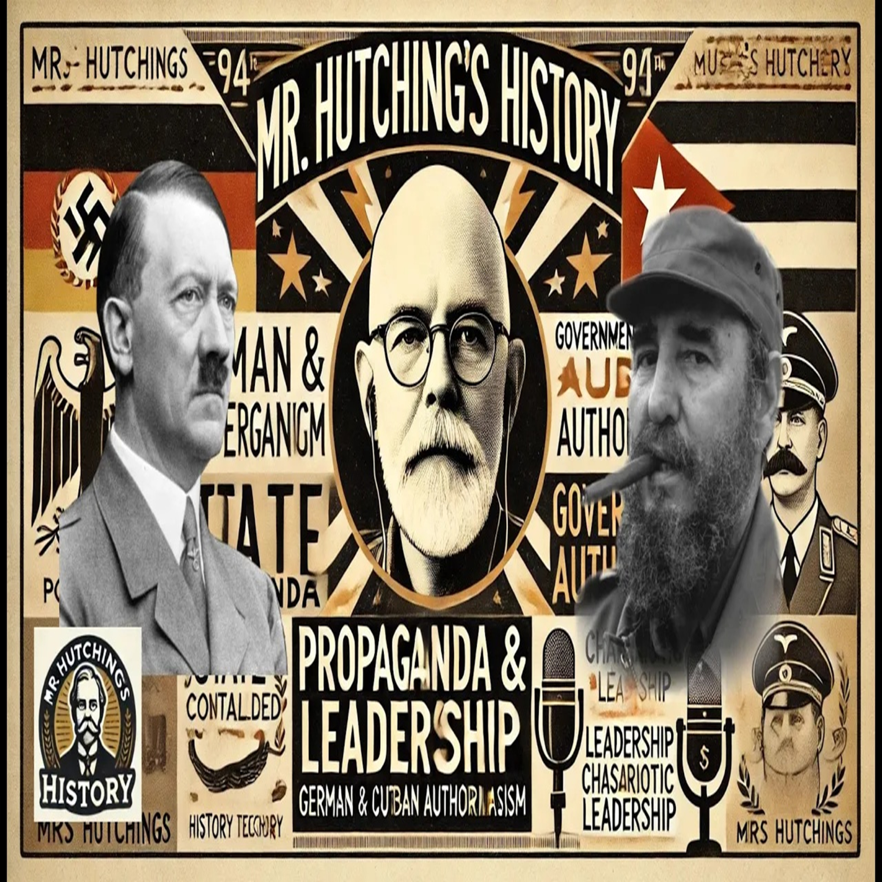  Propaganda and Leadership – The Rise of Hitler and Castro episode artwork