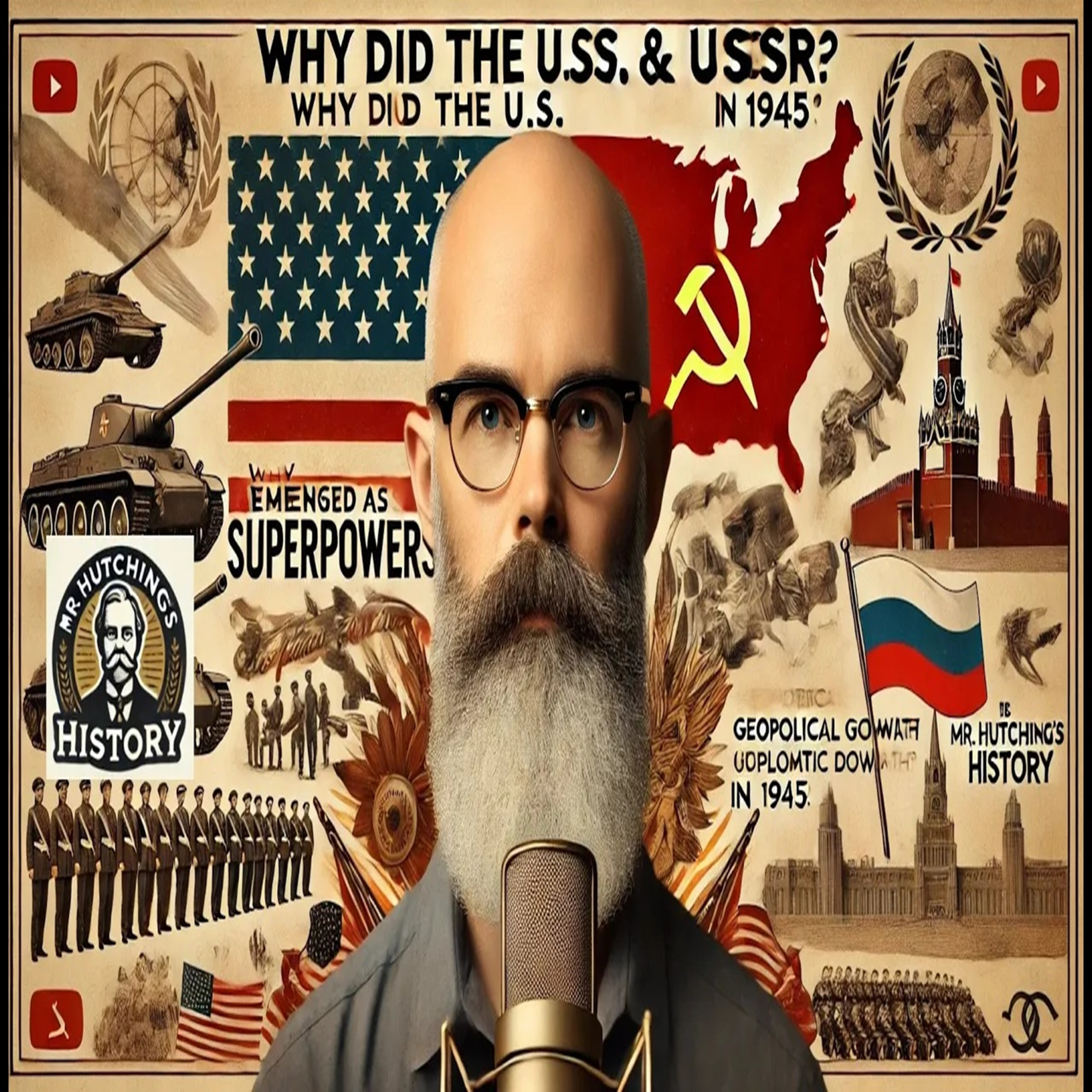 Why Did the US and USSR Emerge as Superpowers in 1945? episode artwork