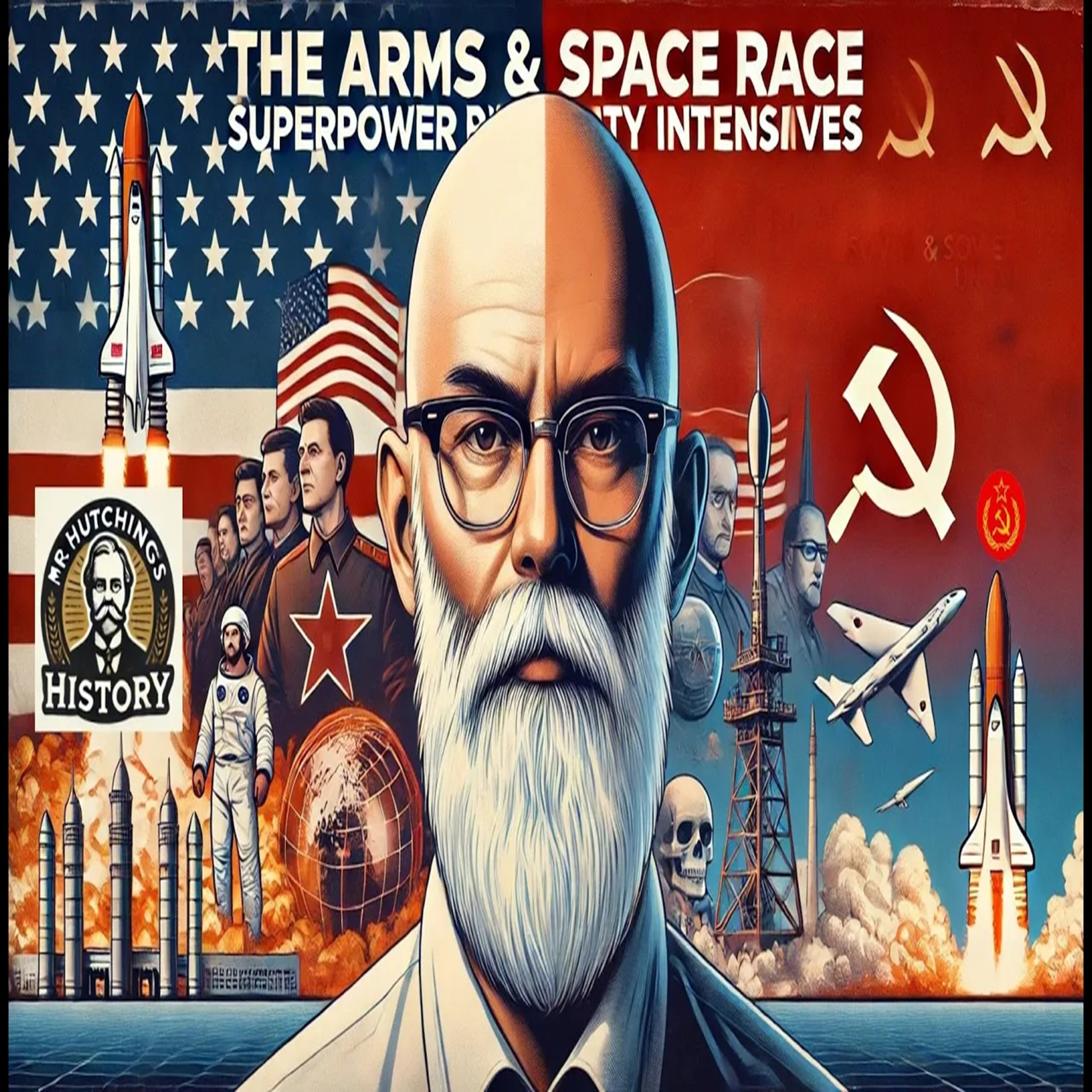 The Arms and Space Race—Superpower Rivalry Intensifies episode artwork