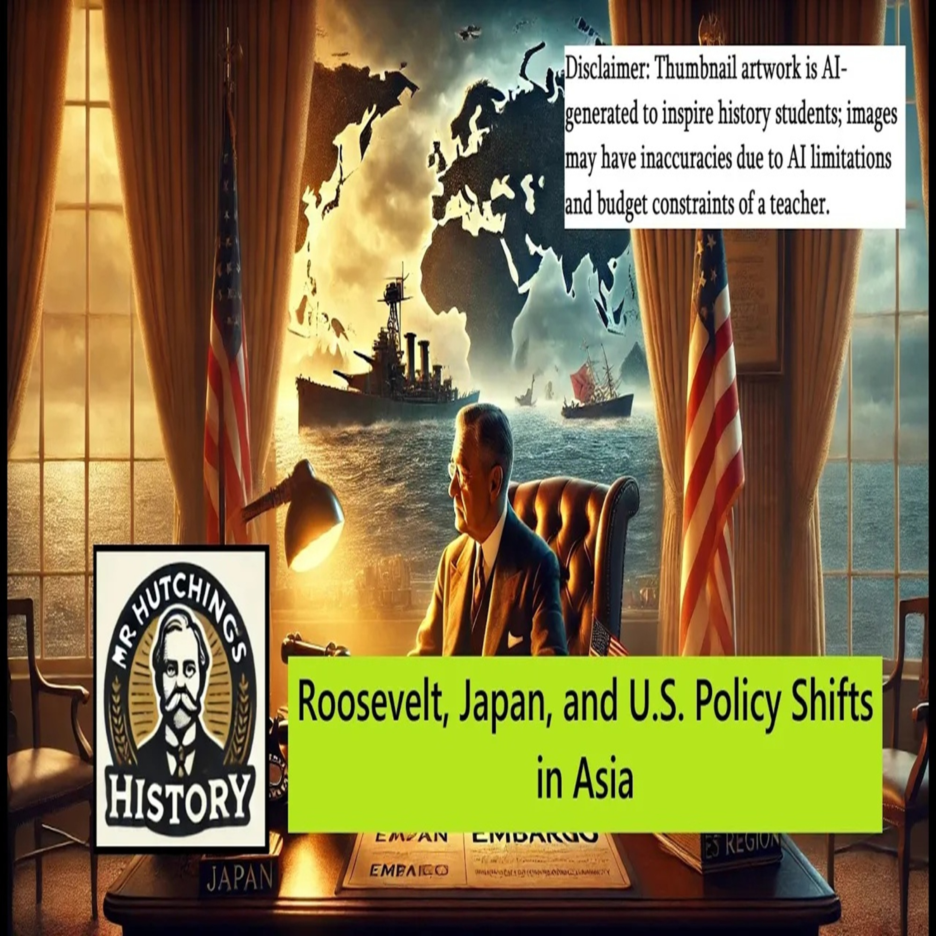 Roosevelt, Japan, and U.S. Policy Shifts in Asia episode artwork