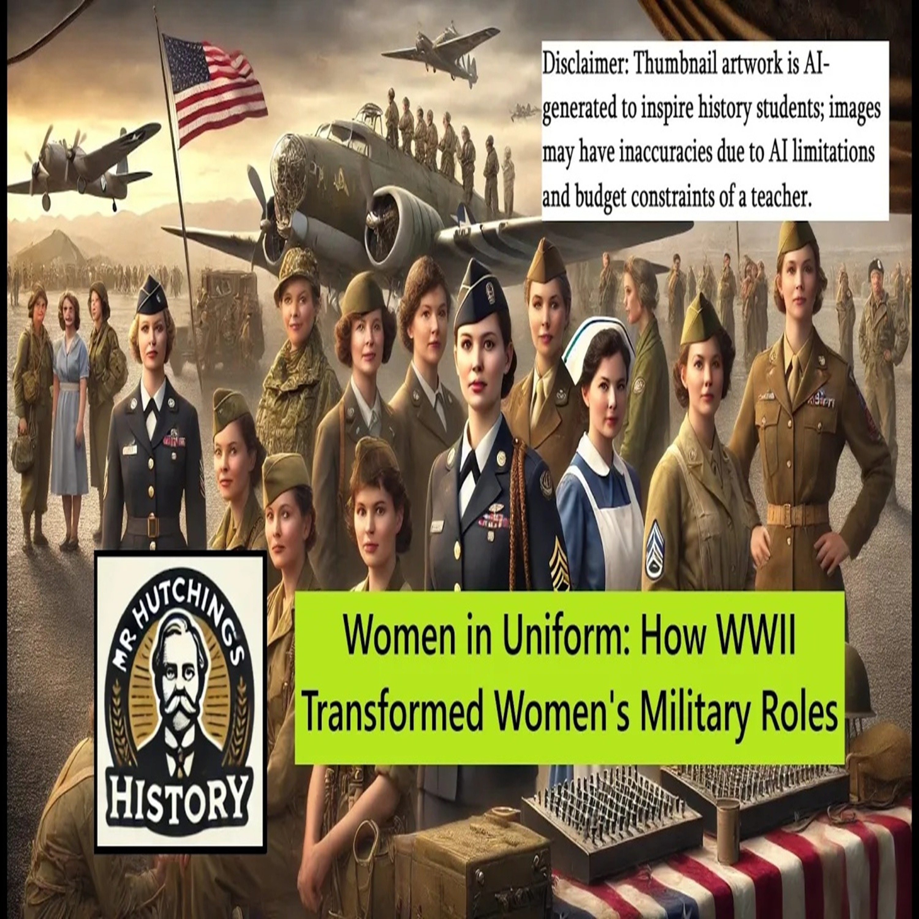 Women in Uniform: How WWII Transformed Women's Military Roles episode artwork