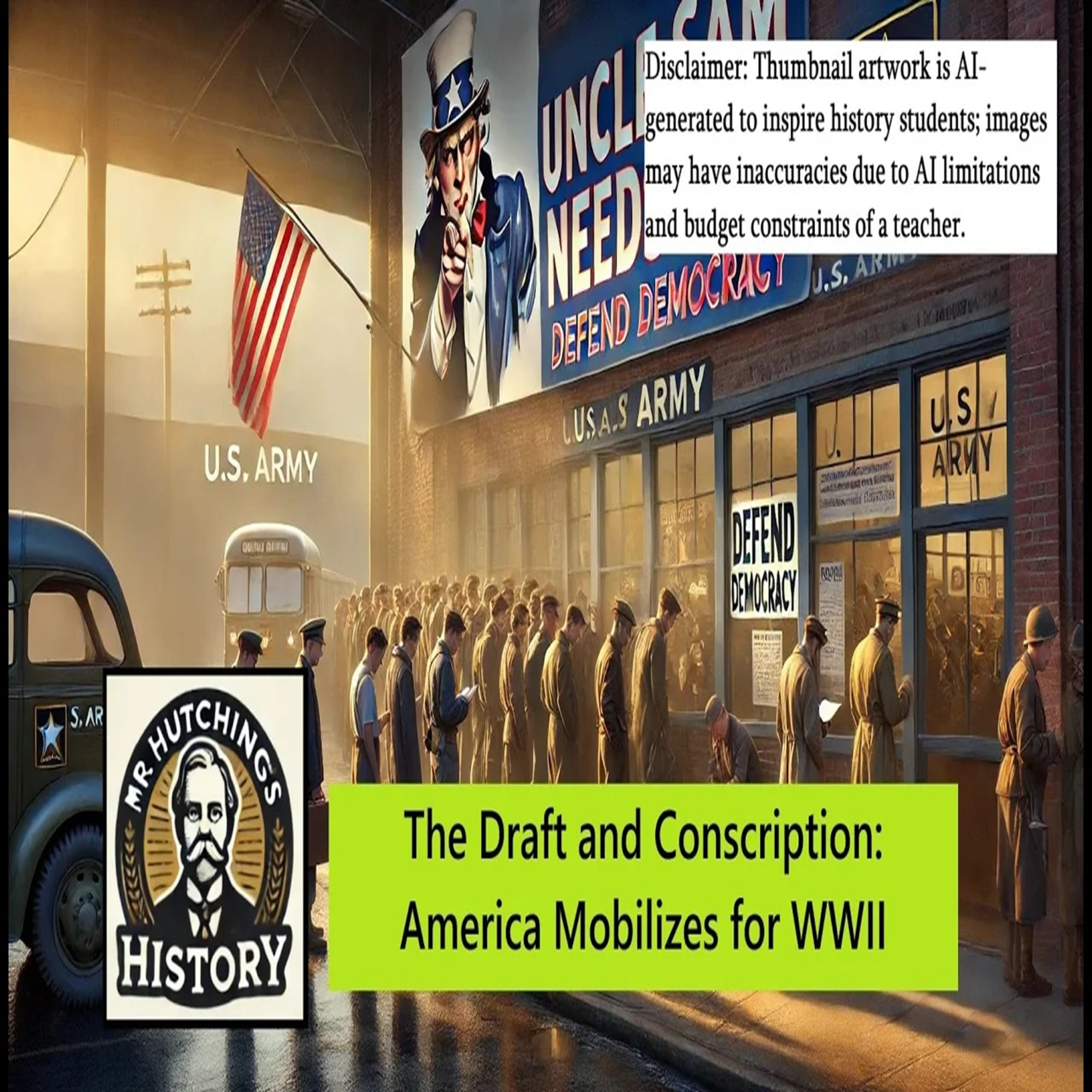 The Draft and Conscription: America Mobilizes for WWII episode artwork