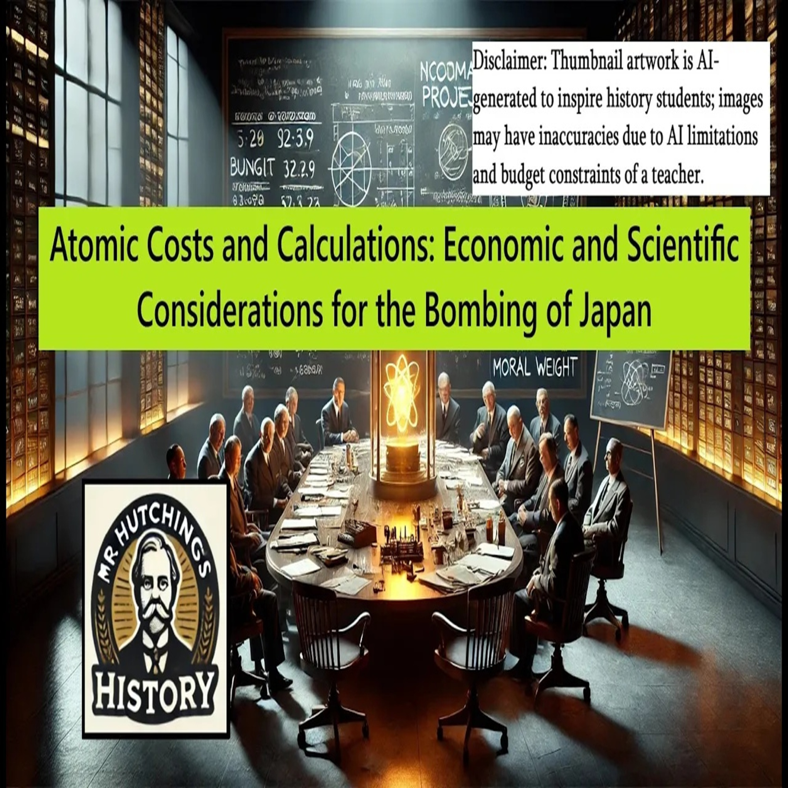 Atomic Costs and Calculations: Economic and Scientific Considerations for the Bombing of Japan episode artwork