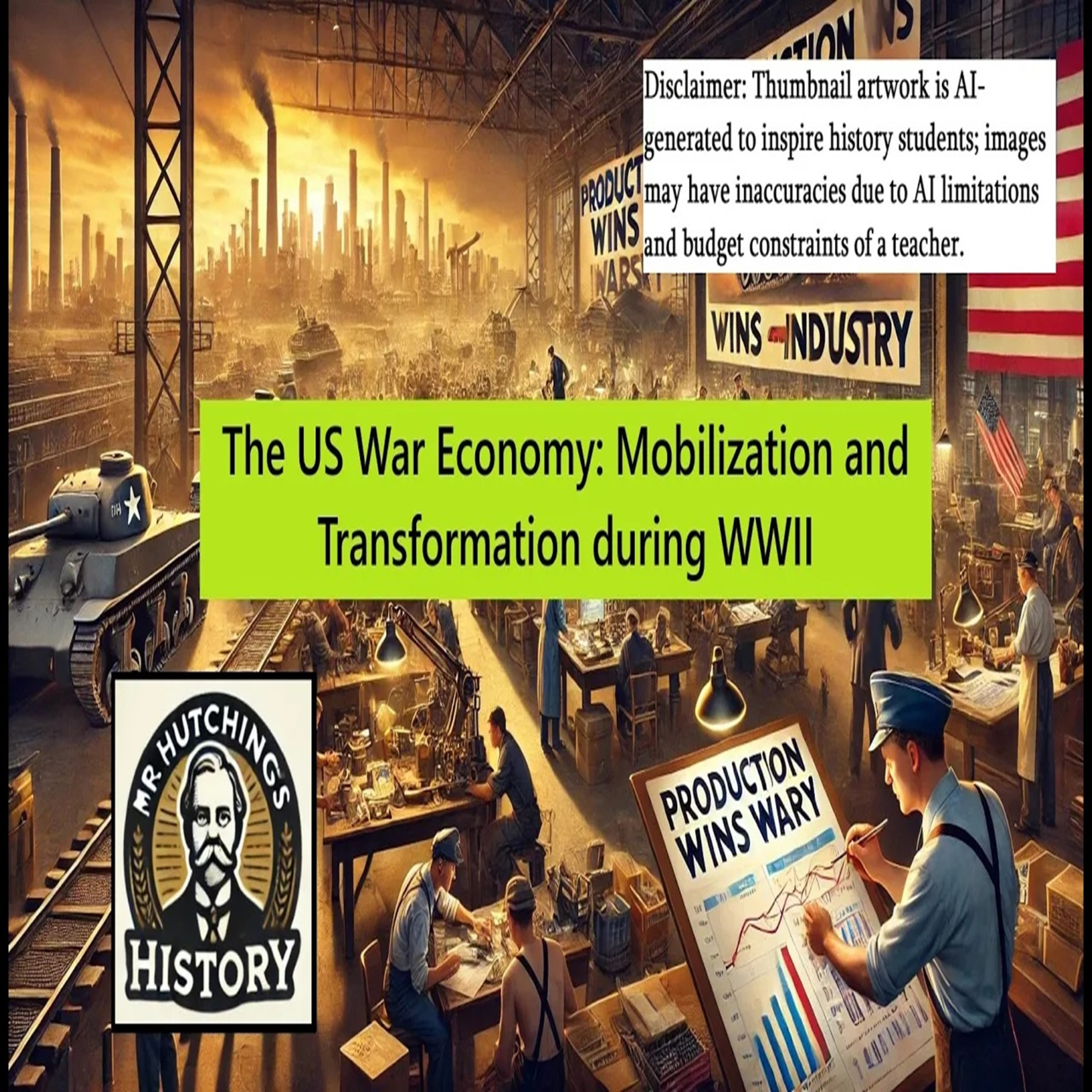 The US War Economy: Mobilization and Transformation during WWII episode artwork