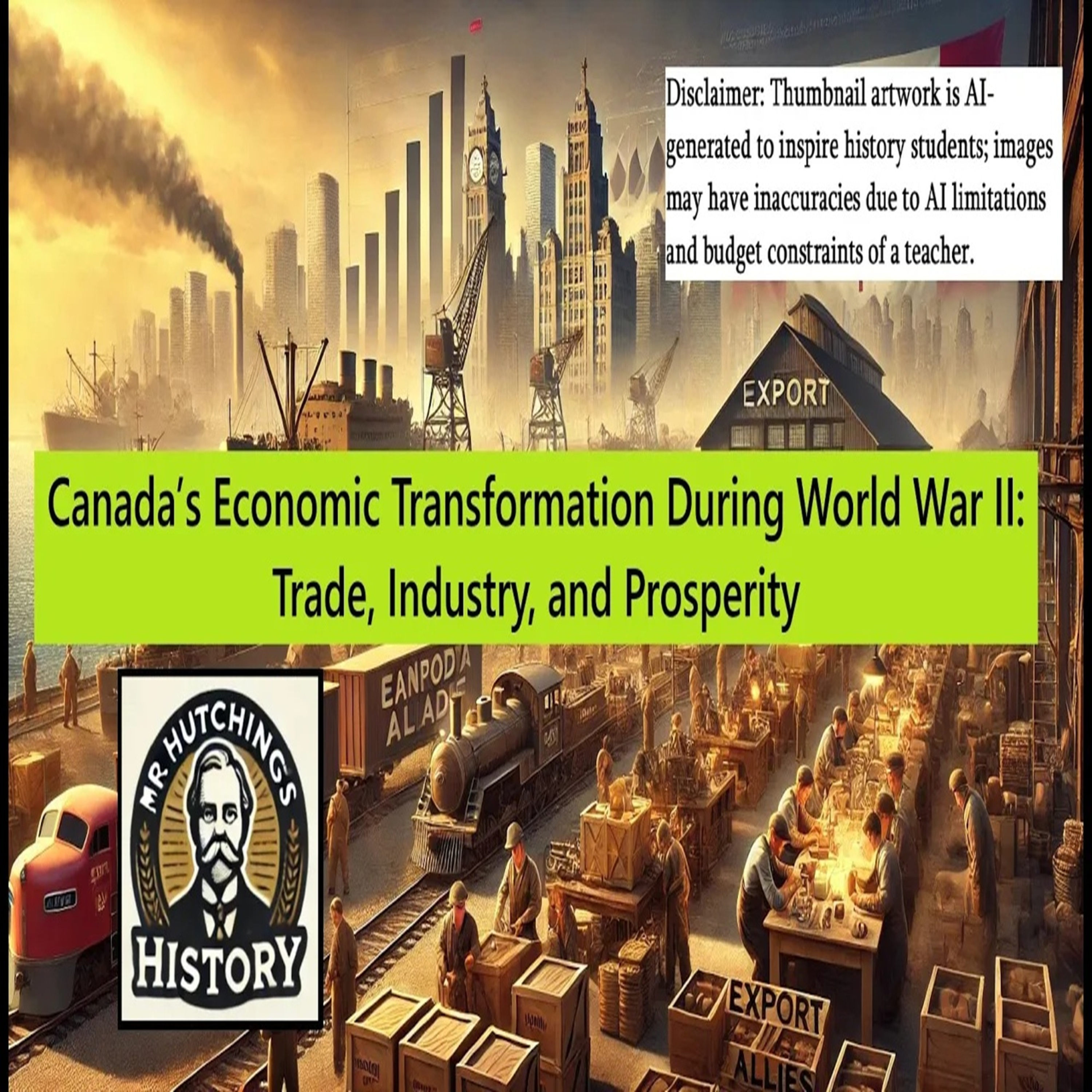 Canada’s Economic Transformation During World War II: Trade, Industry, and Prosperity episode artwork