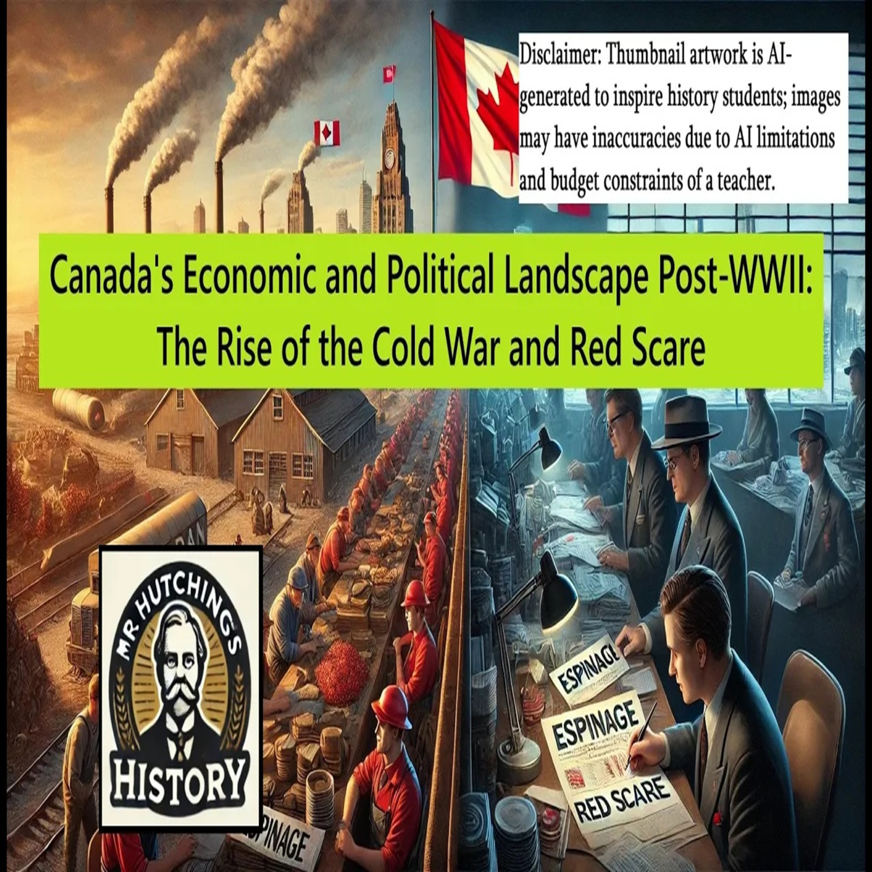 Canada's Economic and Political Landscape Post-WWII: The Rise of the Cold War and Red Scare episode artwork