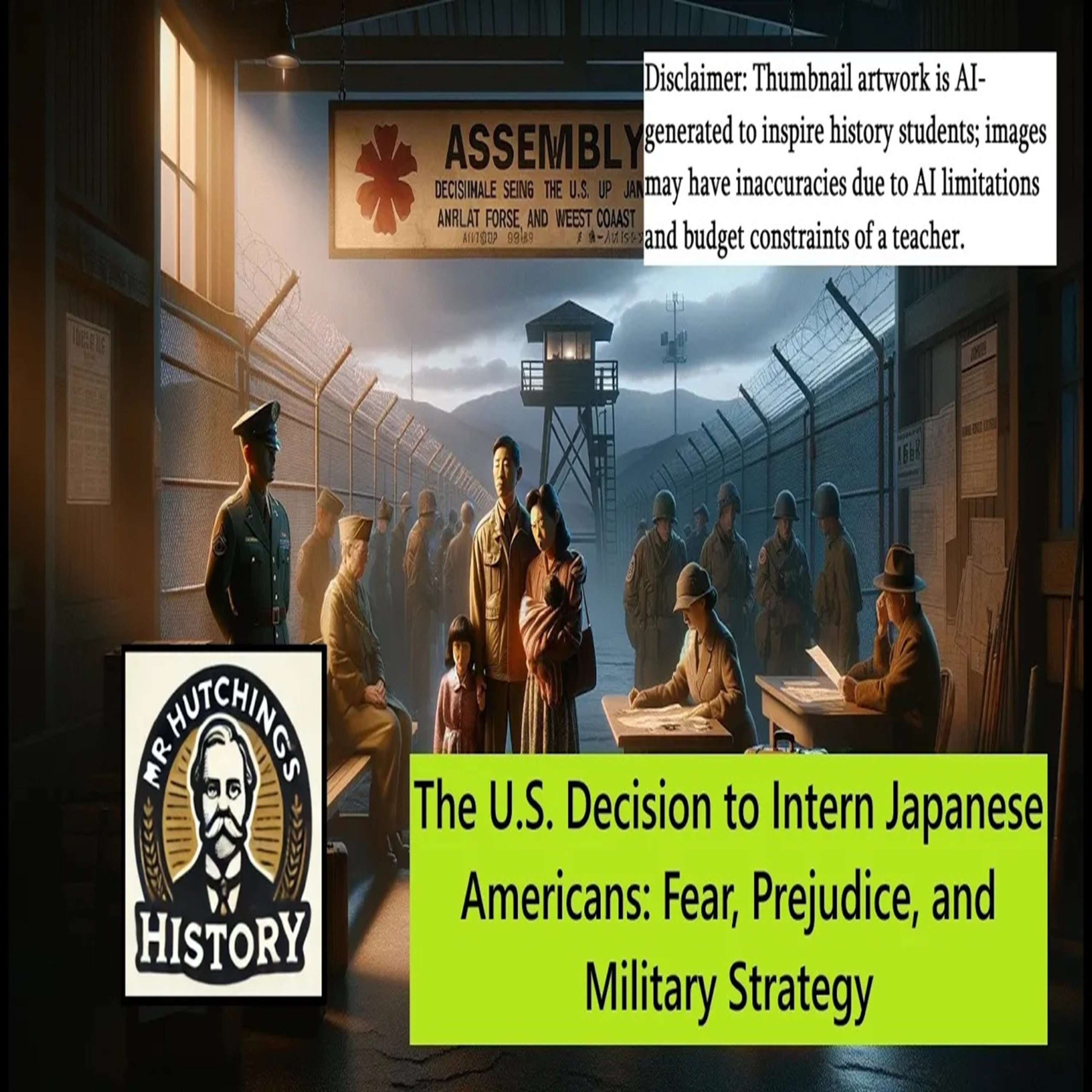 The U.S. Decision to Intern Japanese Americans: Fear, Prejudice, and Military Strategy episode artwork