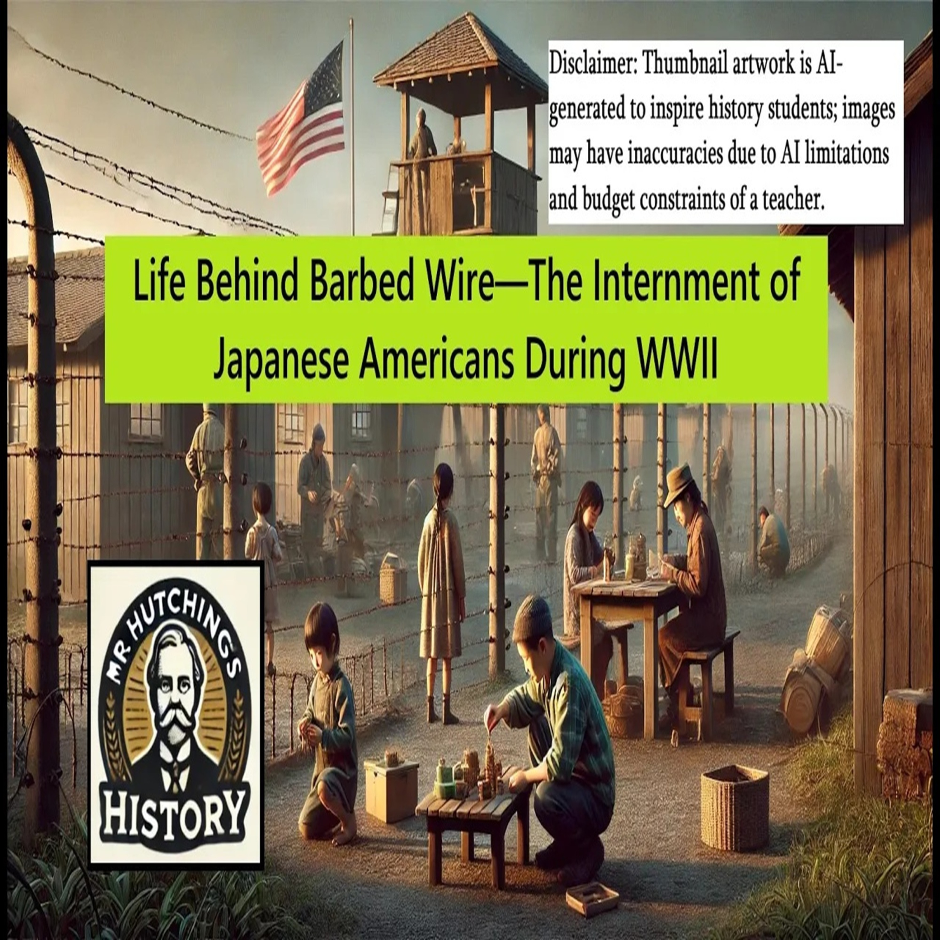 Life Behind Barbed Wire—The Internment of Japanese Americans During WWII episode artwork