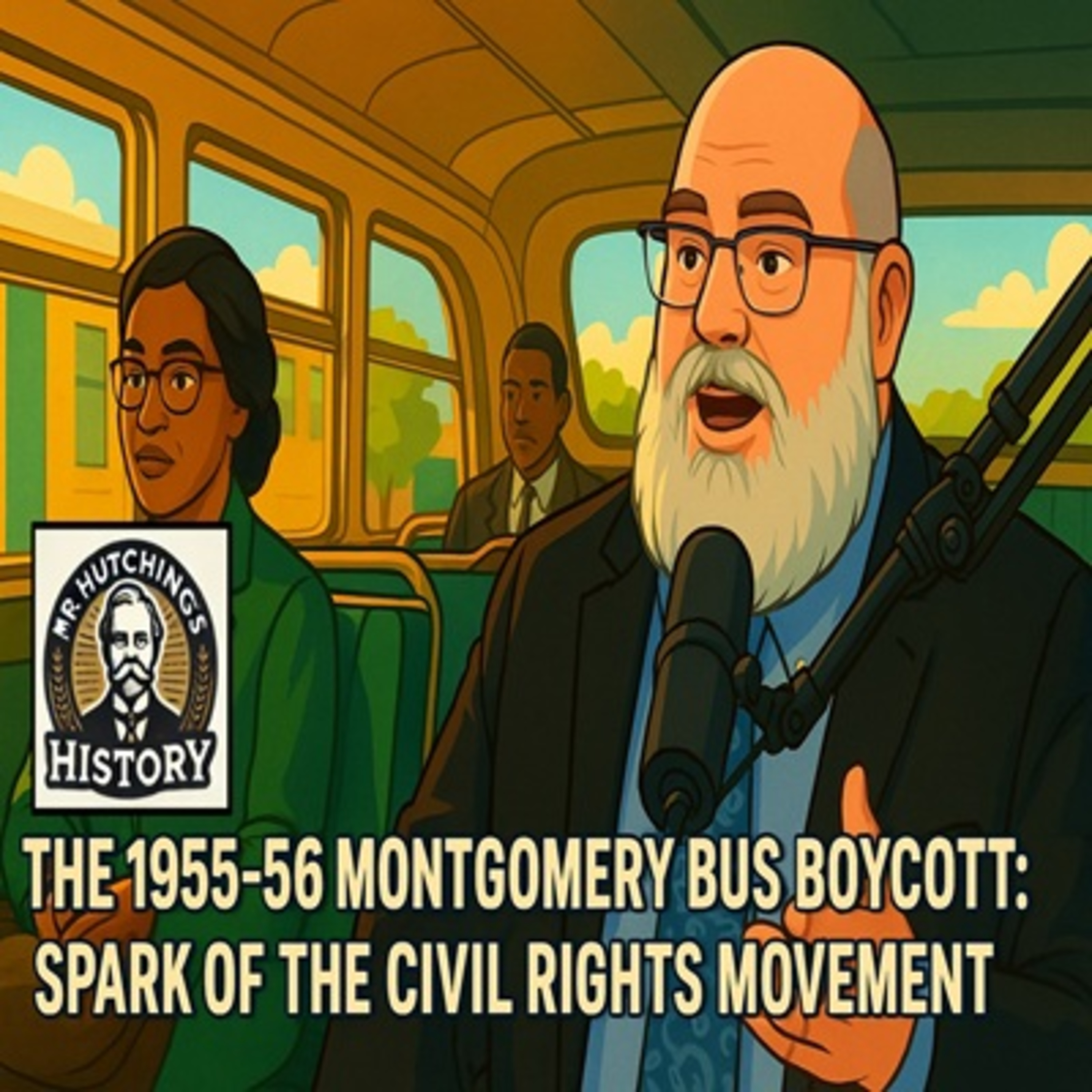 The 1955-56 Montgomery Bus Boycott: Spark of the Civil Rights Movement episode artwork