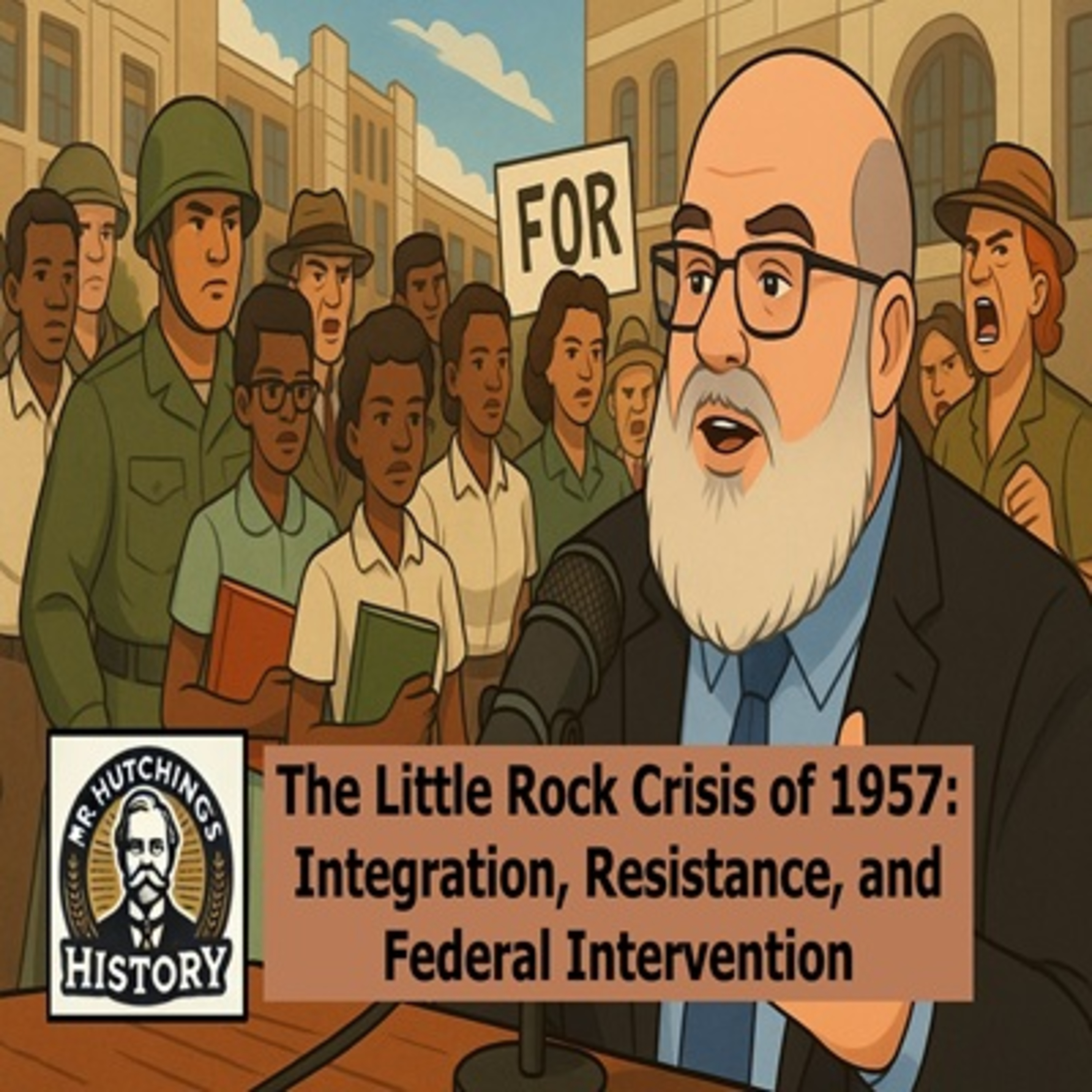 The Little Rock Crisis of 1957: Integration, Resistance, and Federal Intervention episode artwork