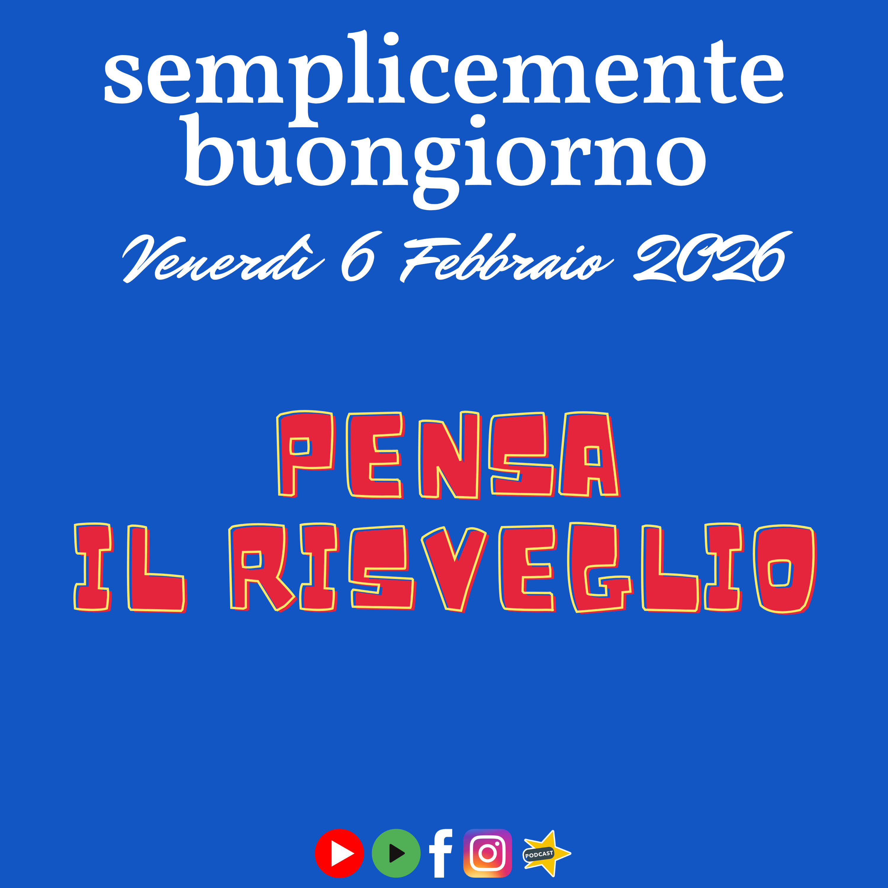 Semplicemente Buongiorno: Pensa il Risveglio! episode artwork