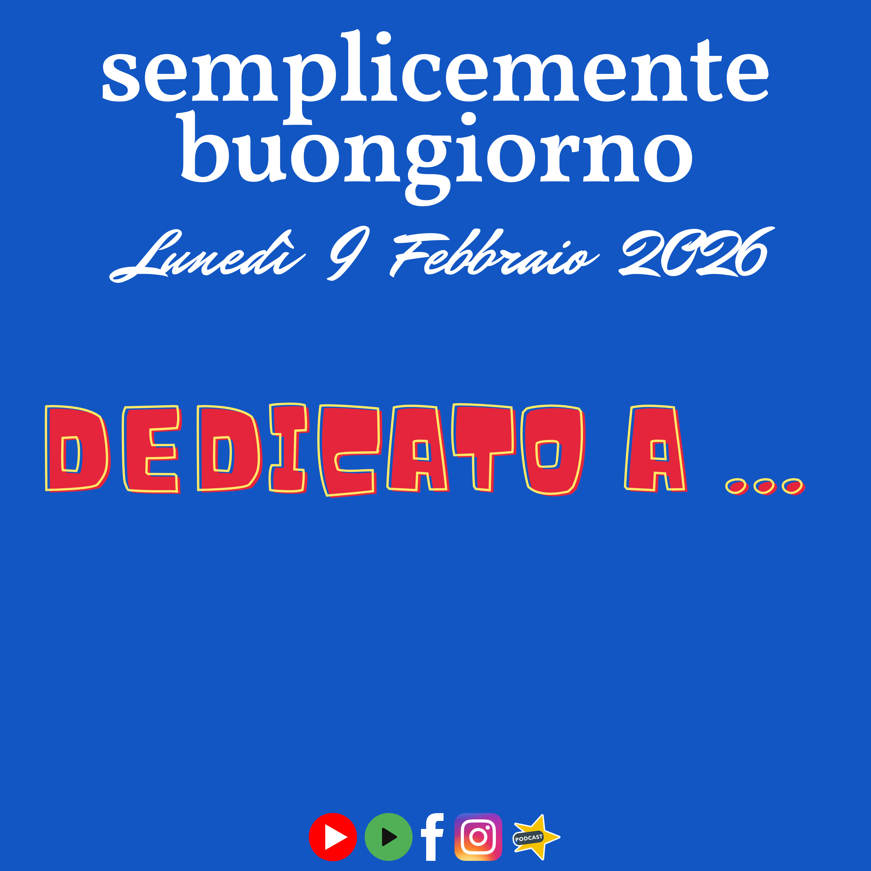 Dedicato a te che mi ascolti ogni giorno episode artwork