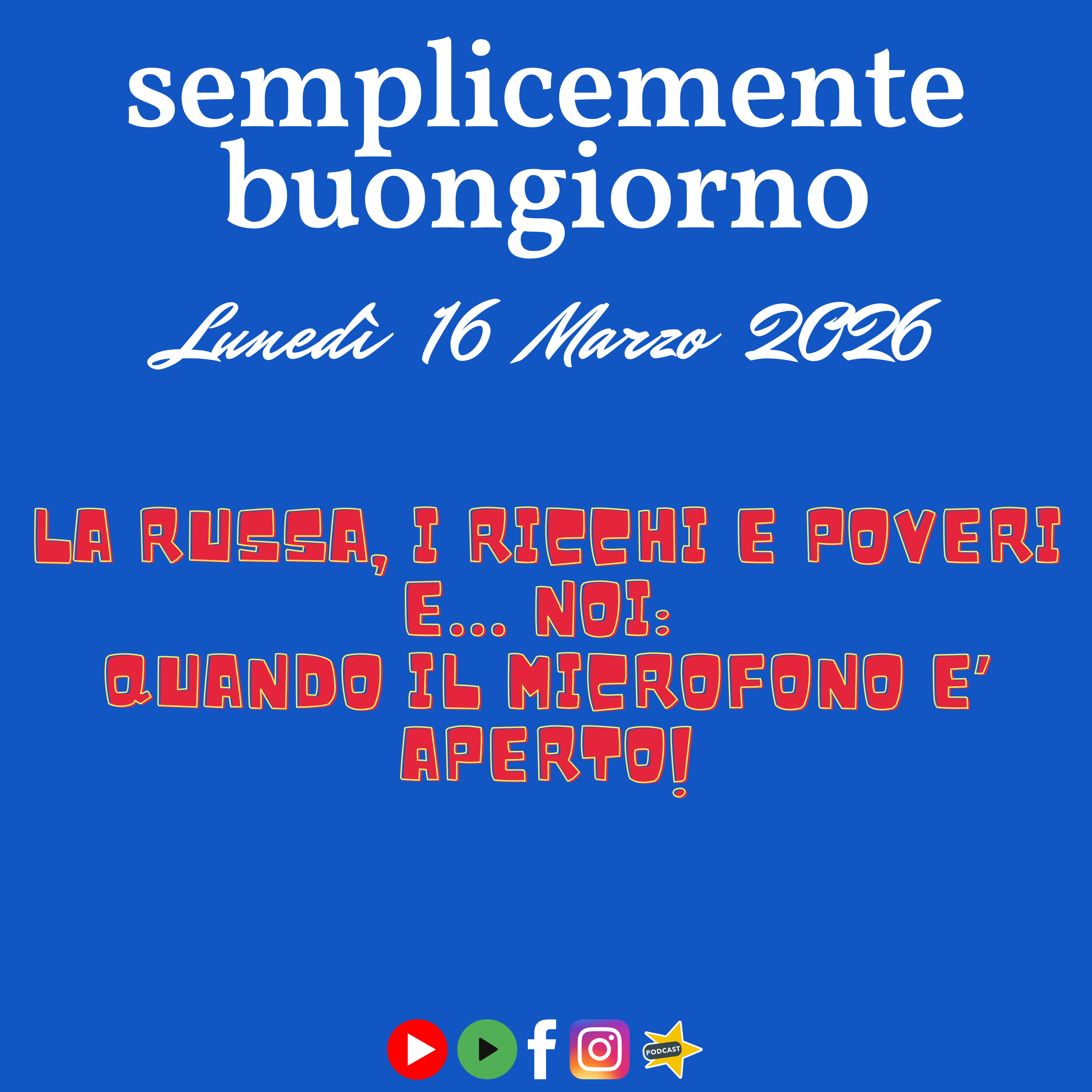 La Russa, i Ricchi e Poveri e… noi: quando il microfono è aperto! episode artwork