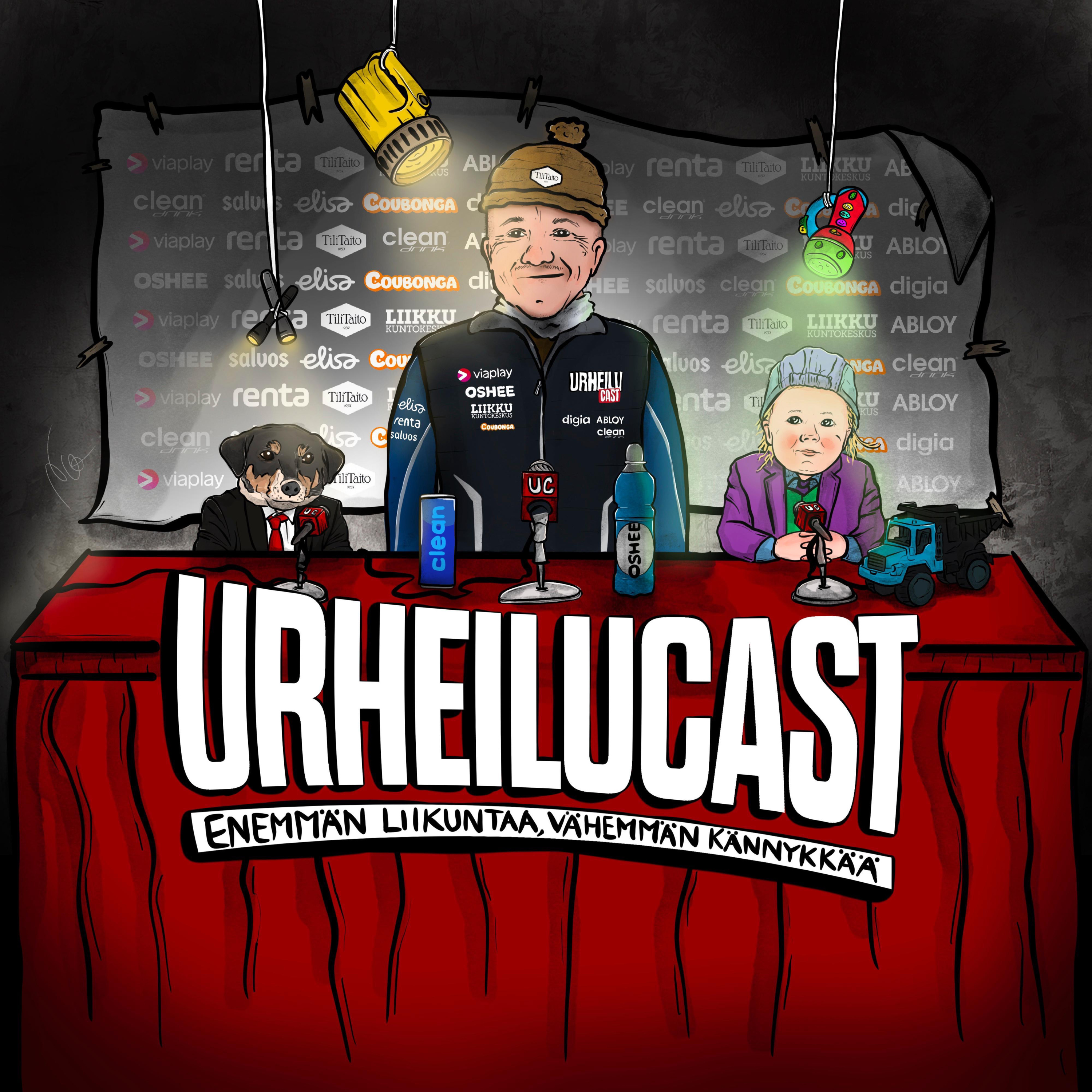 #733 - Studiovieraana Janni Hussi sekä cancelin tuoksuiset Häärijä & Käärijä + Spotifyn kadonneet UC-klassikkovierasnauhat (Eno OUT)