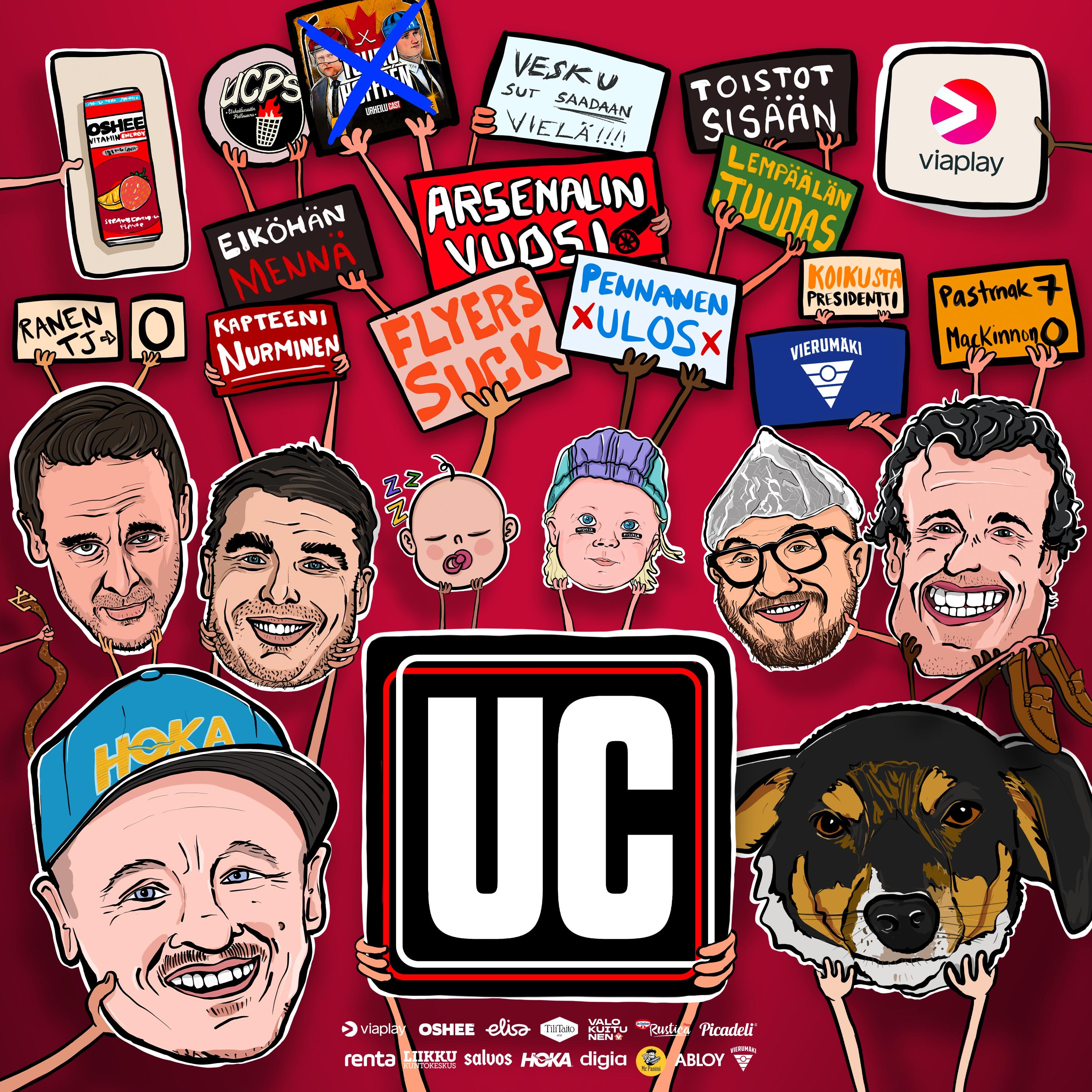 UC #738 + VK #39 - NHL-kausiennakko 2/3: Läntinen konferenssi Feat. Bambin Pyykkitupa, studiovieraana Wiljami Myllylä + VIRKKUNEN/KUUSINEN