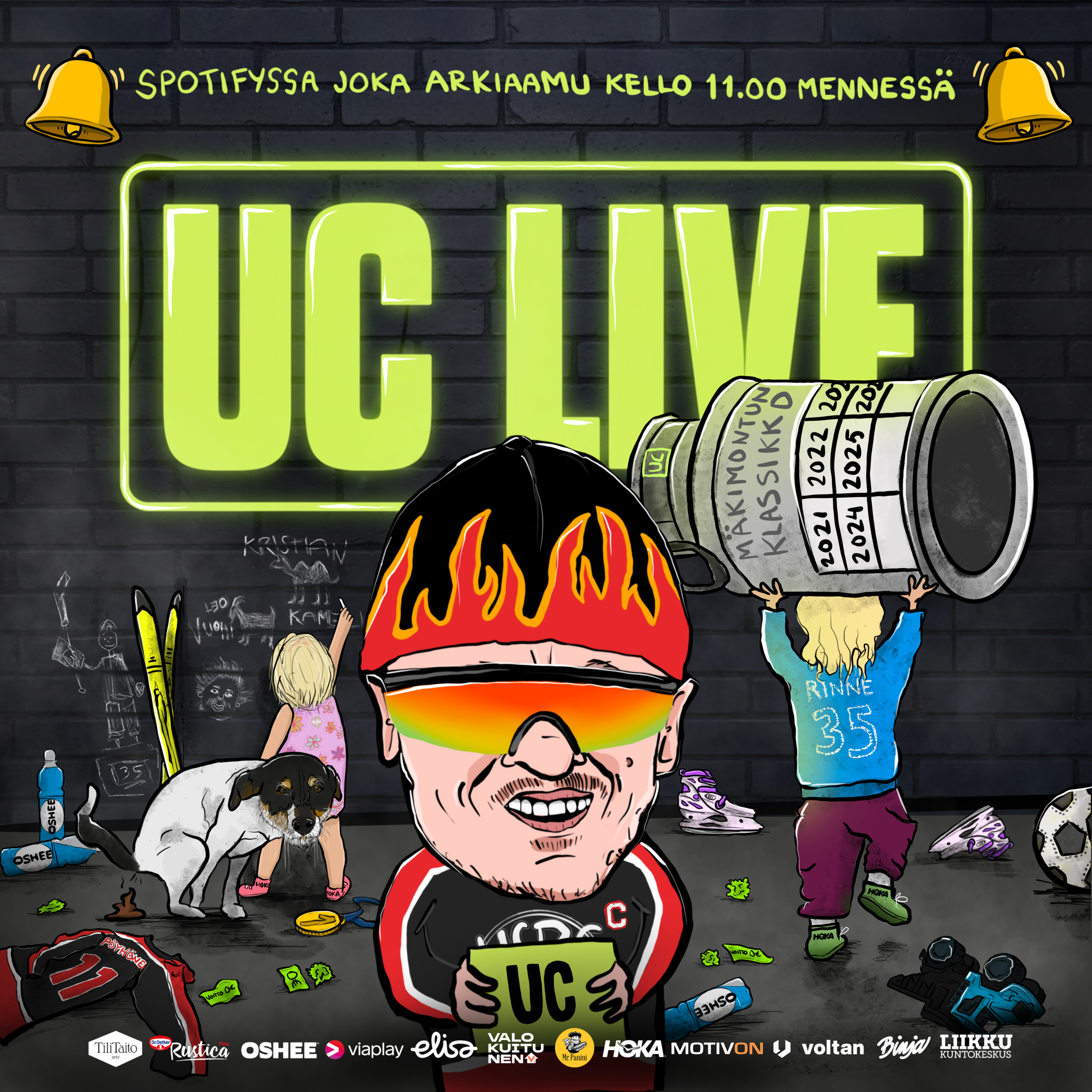UC LIVE: SM-liigassa muhii jo nyt shokkiratkaisu? Valmentajalegenda tyrkyllä Liigaan, Aitolehti-Karalahti, Susijengi, Pajari, Aaron Donald, MM-friba episode artwork