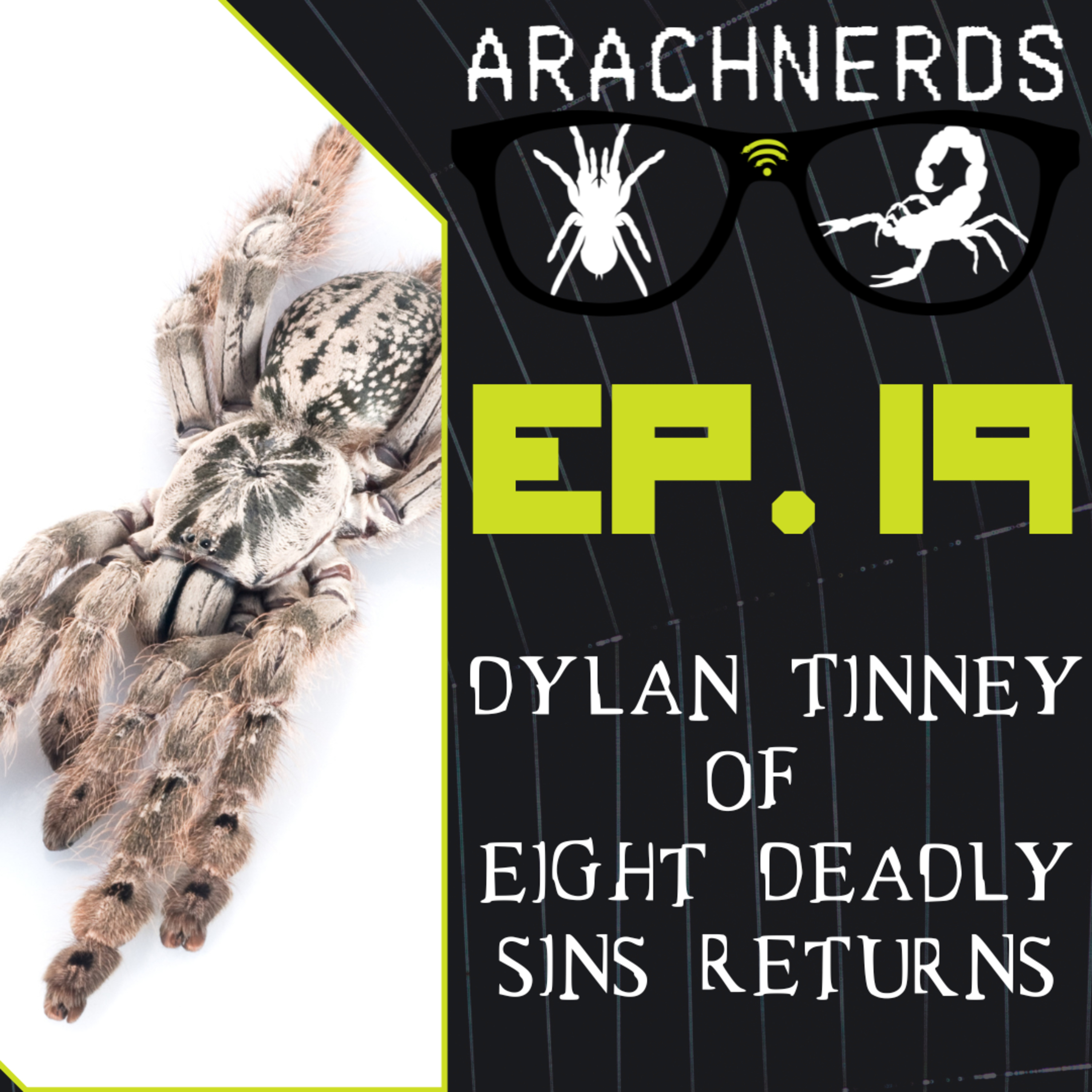 Dylan Tinney of Eight Deadly Sins Returns | ArachNerds Ep. 19