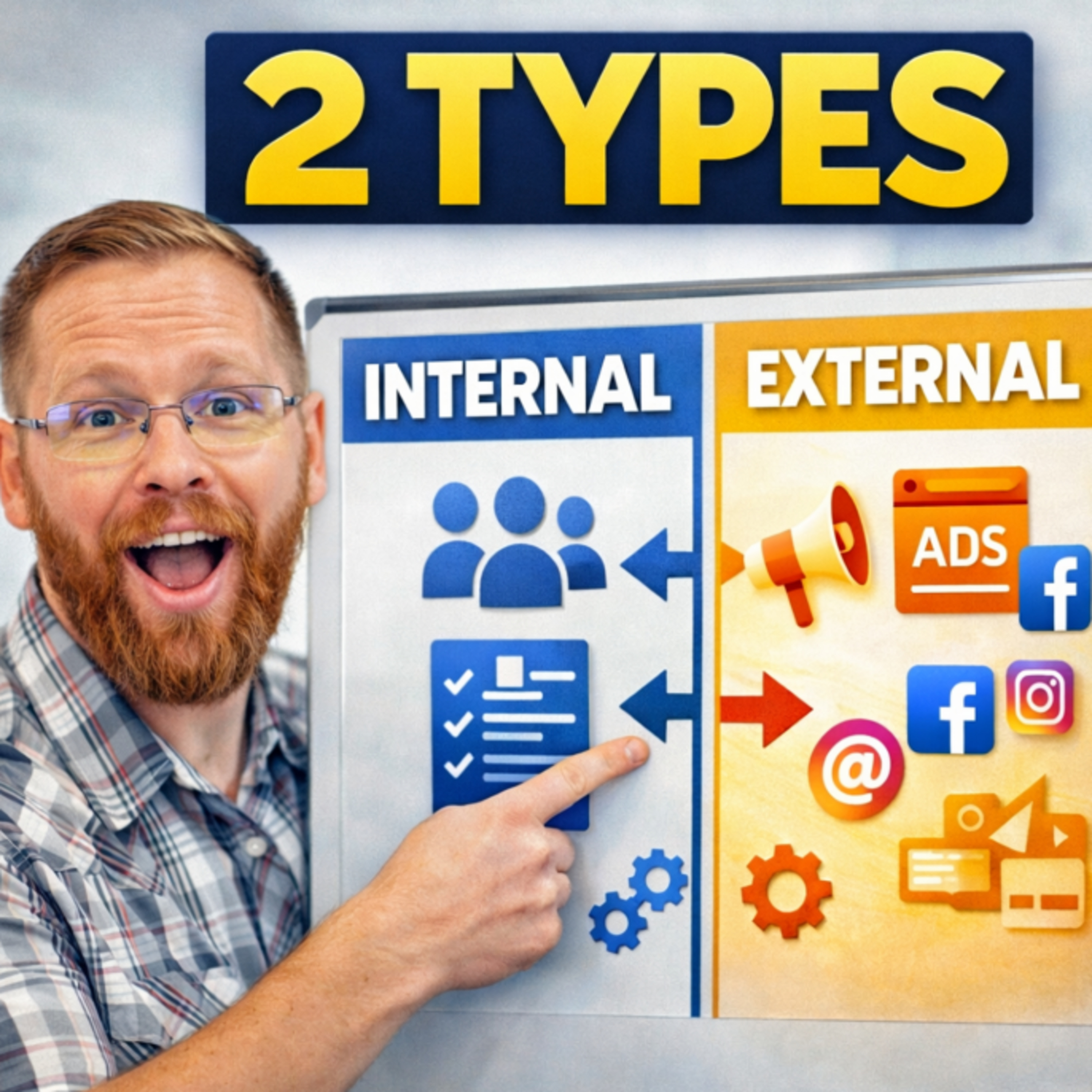 375: Internal vs External Marketing Made Simple | Business Fundamentals for Small Business Owners