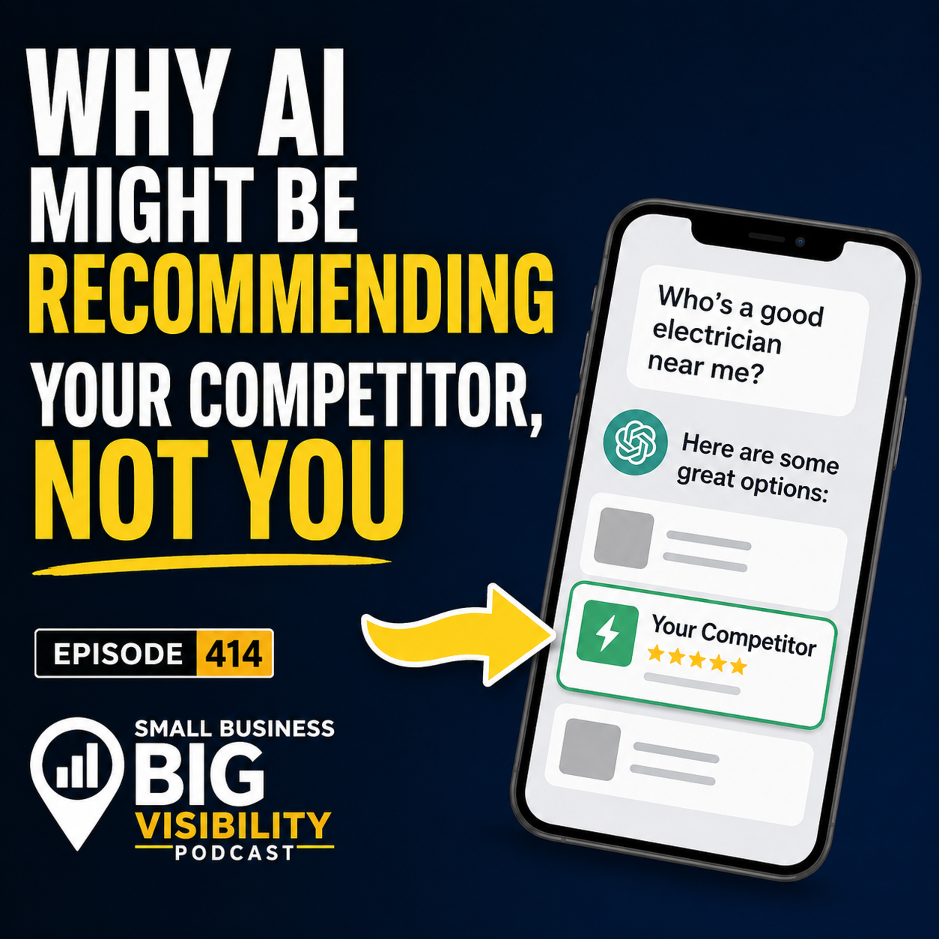 Why AI Might Be Recommending Your Competitor, Not You episode artwork