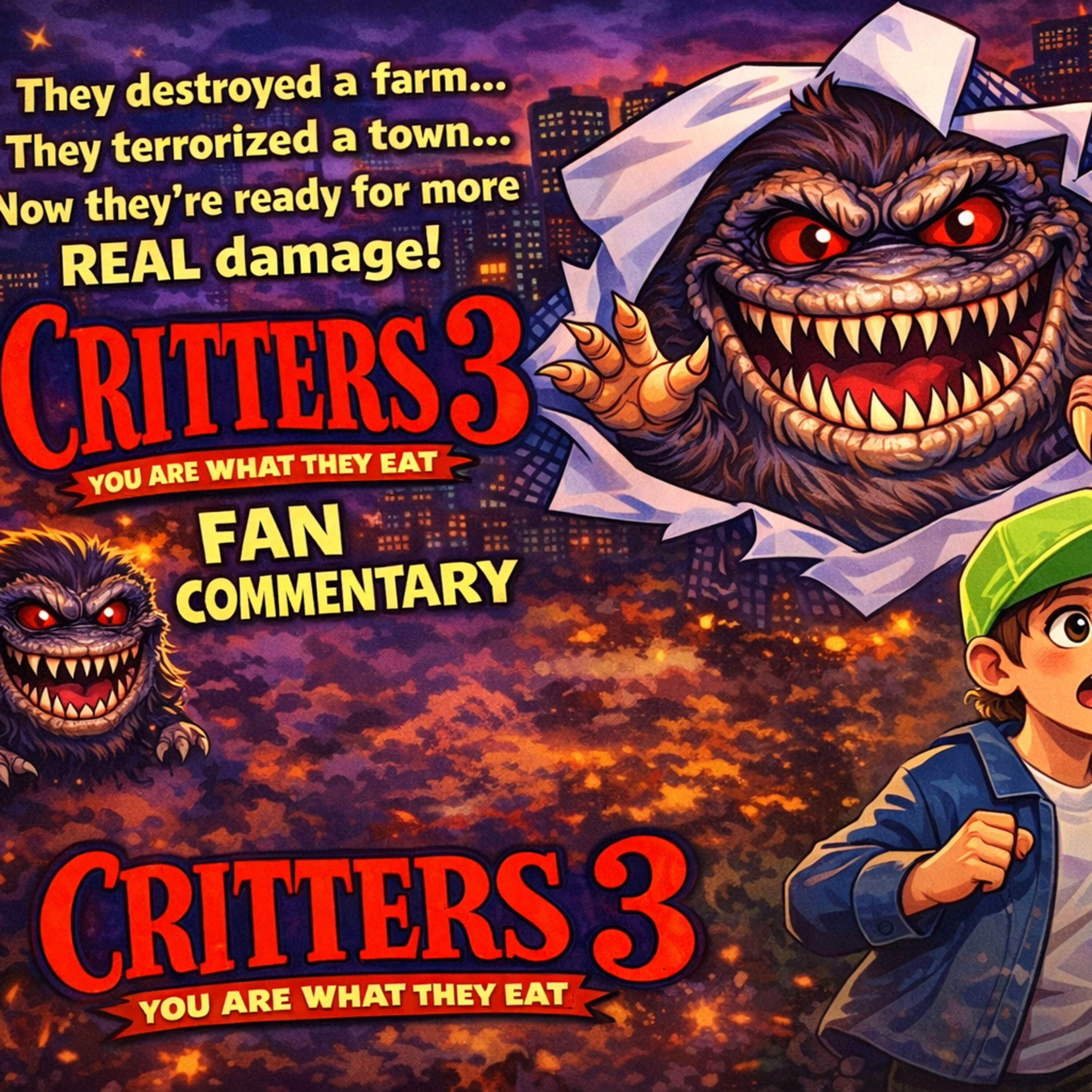 Critters 3 (1991) Fan Commentary | The Weirdest Critters Movie?! | Get To Da Choppa Podcast episode artwork
