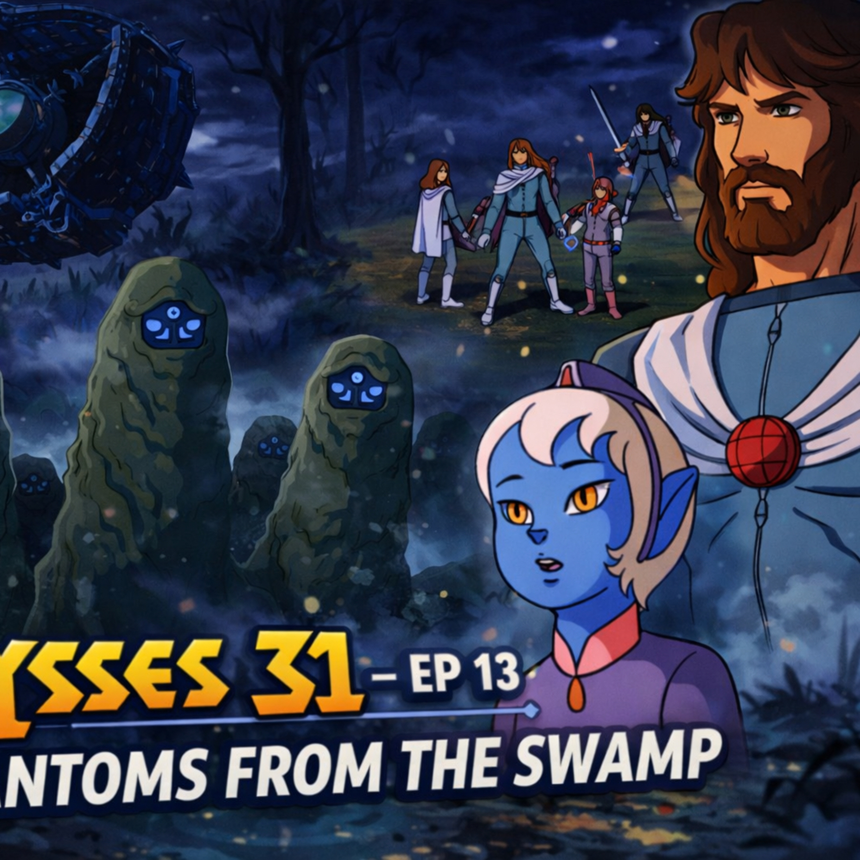 Ulysses 31 Episode 13 – Phantoms from the Swamp | Fan Commentary & Retro Review episode artwork