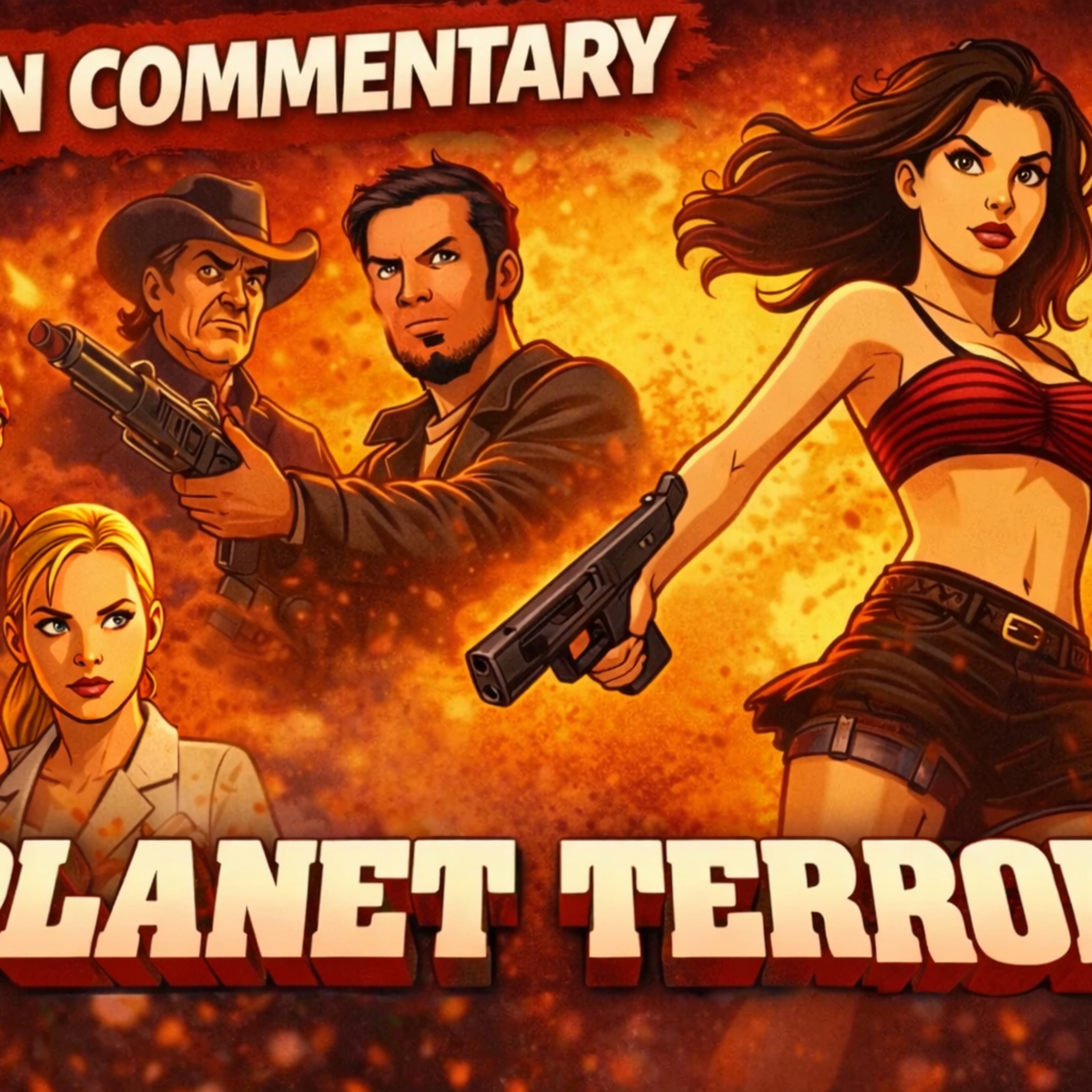 Planet Terror (2007) | Grindhouse Zombie Movie Fan Commentary episode artwork