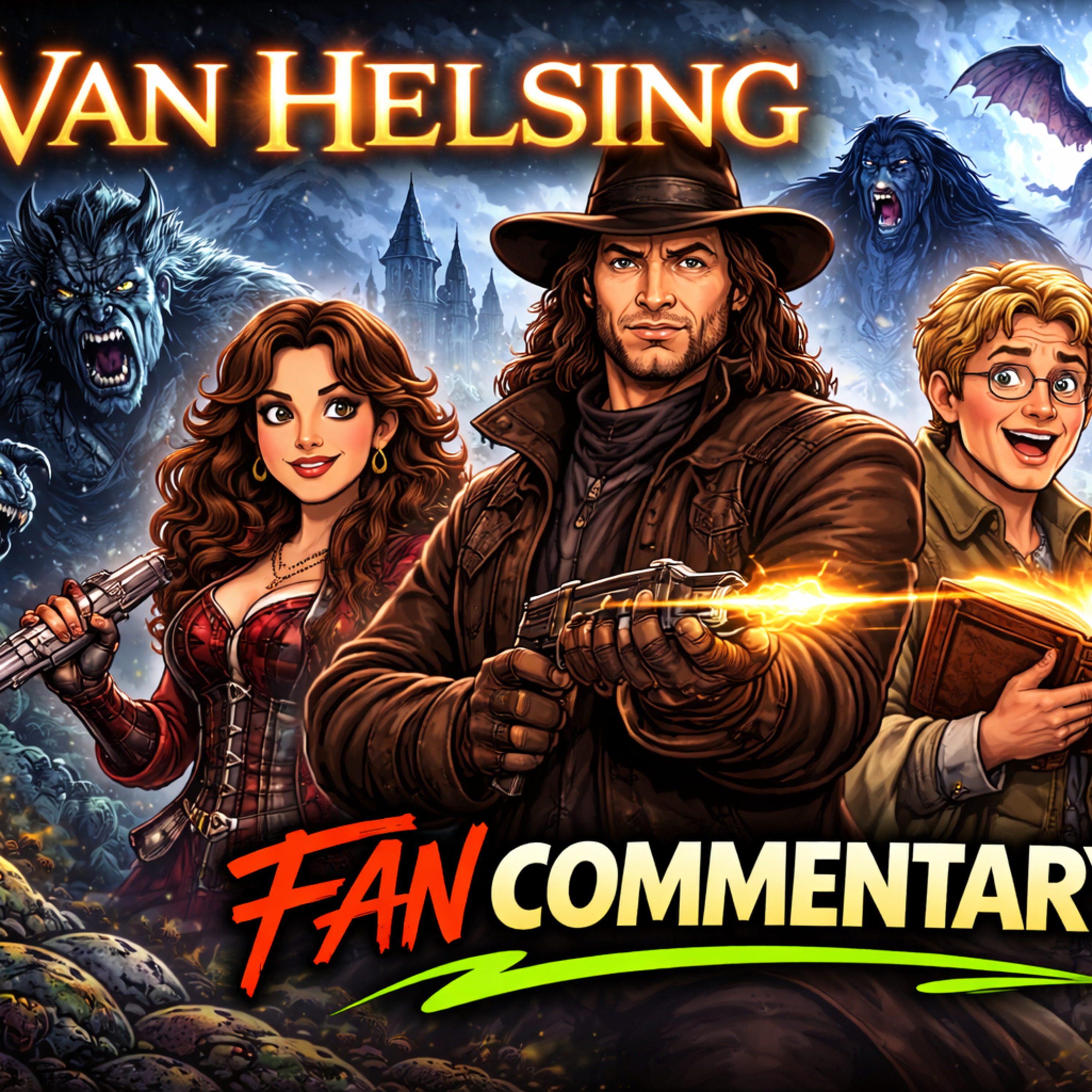 Van Helsing (2004) Reaction & Commentary | Hugh Jackman Monster Adventure episode artwork