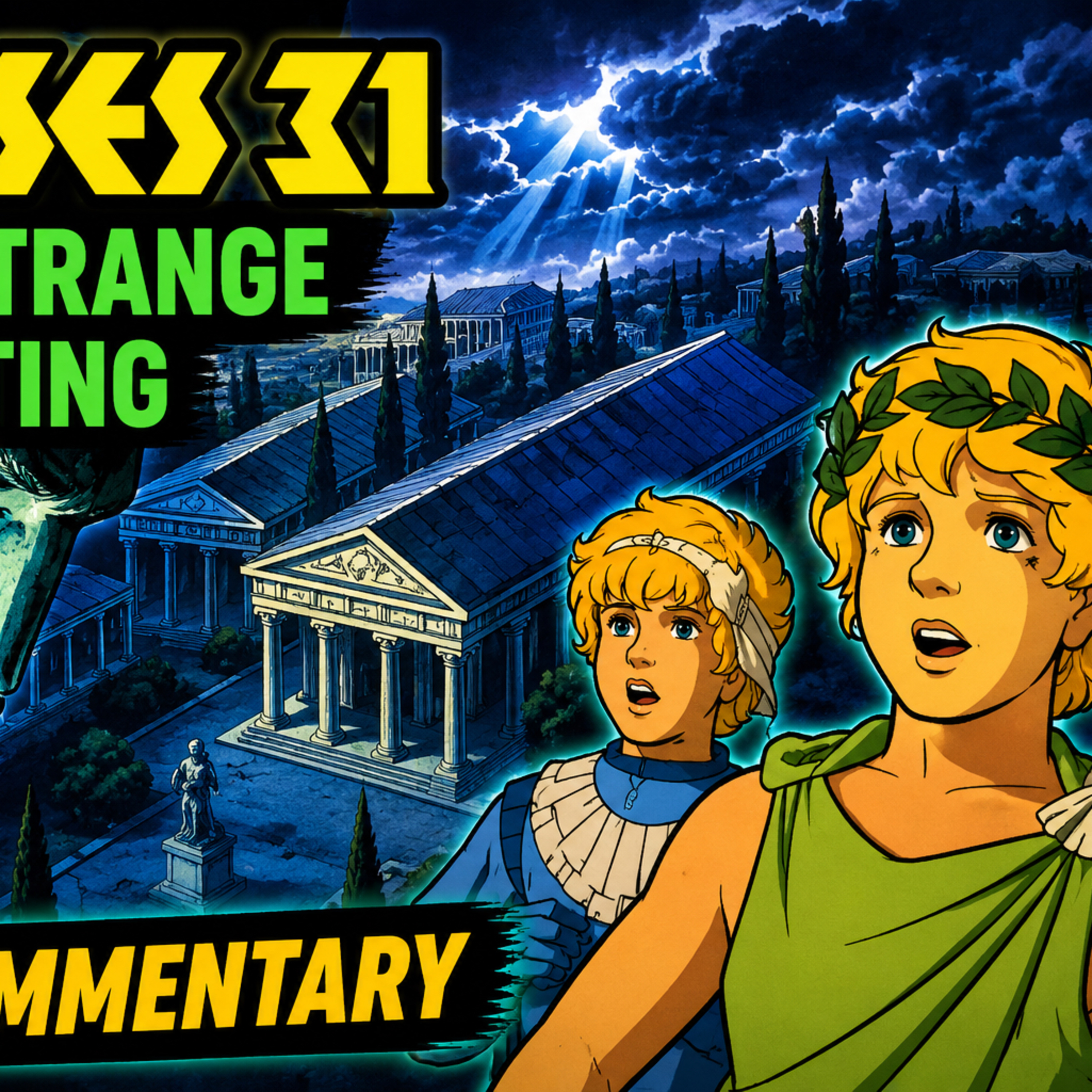 Ulysses 31 Episode 24: Strange Meeting | Fan Commentary | 80s Sci-Fi Cartoon Review & Reaction episode artwork