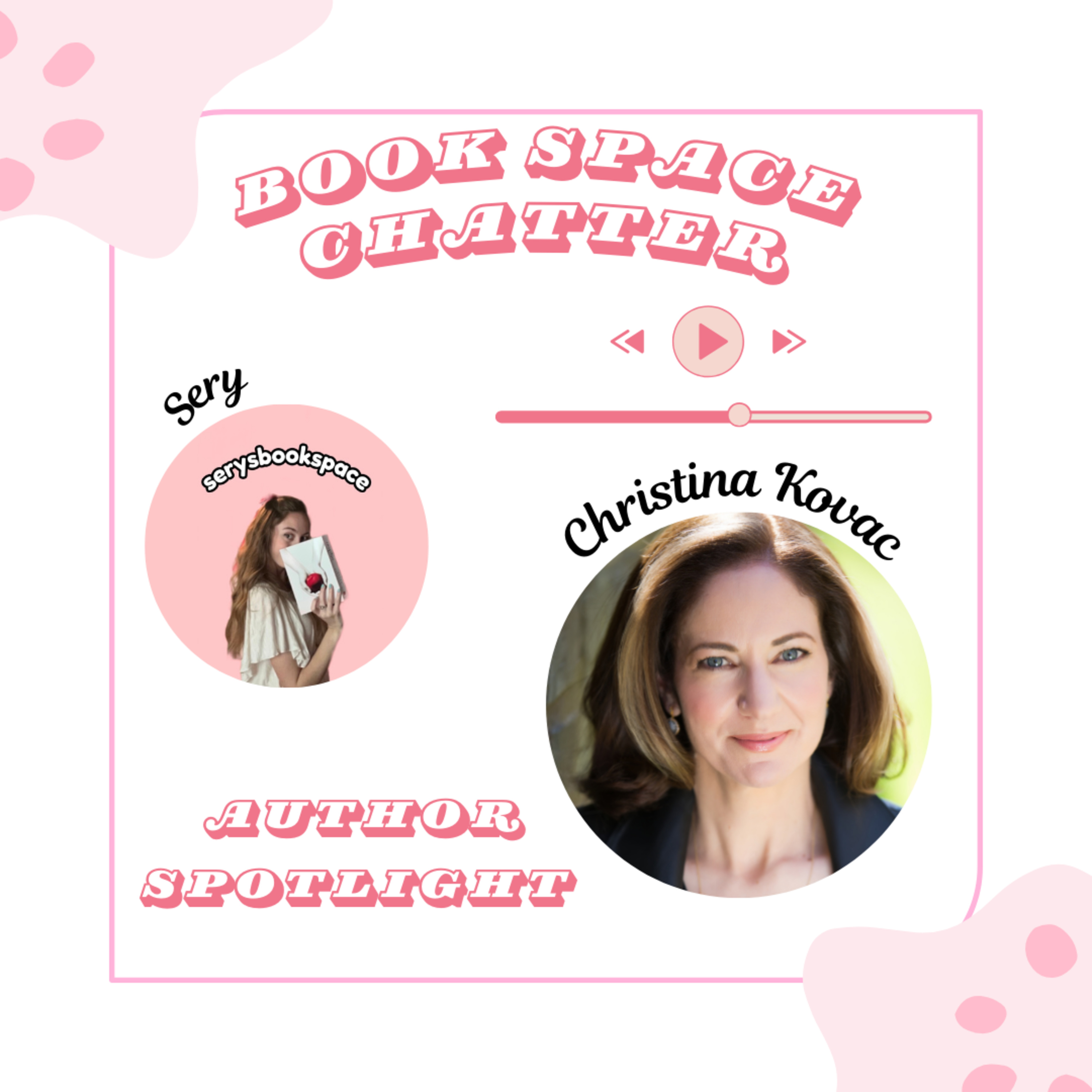Book Space Chatter: with Psychological Thriller Author, Christina Kovac! episode artwork